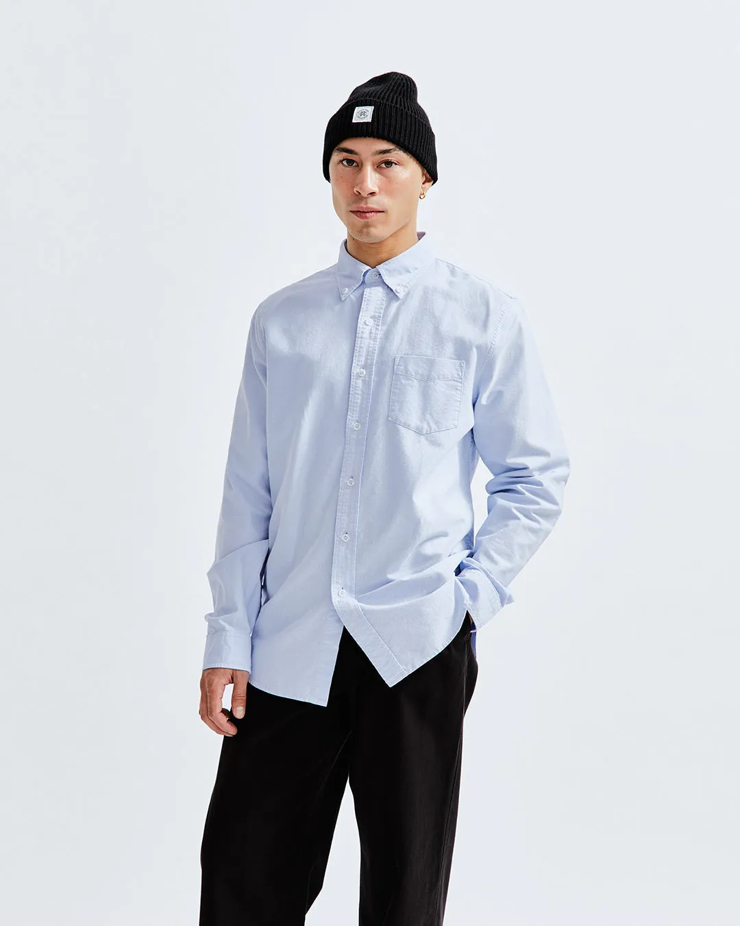 Cotton Oxford Windsor Standard Shirt - Vault sold by Reigning Champ product image thumbnail 2