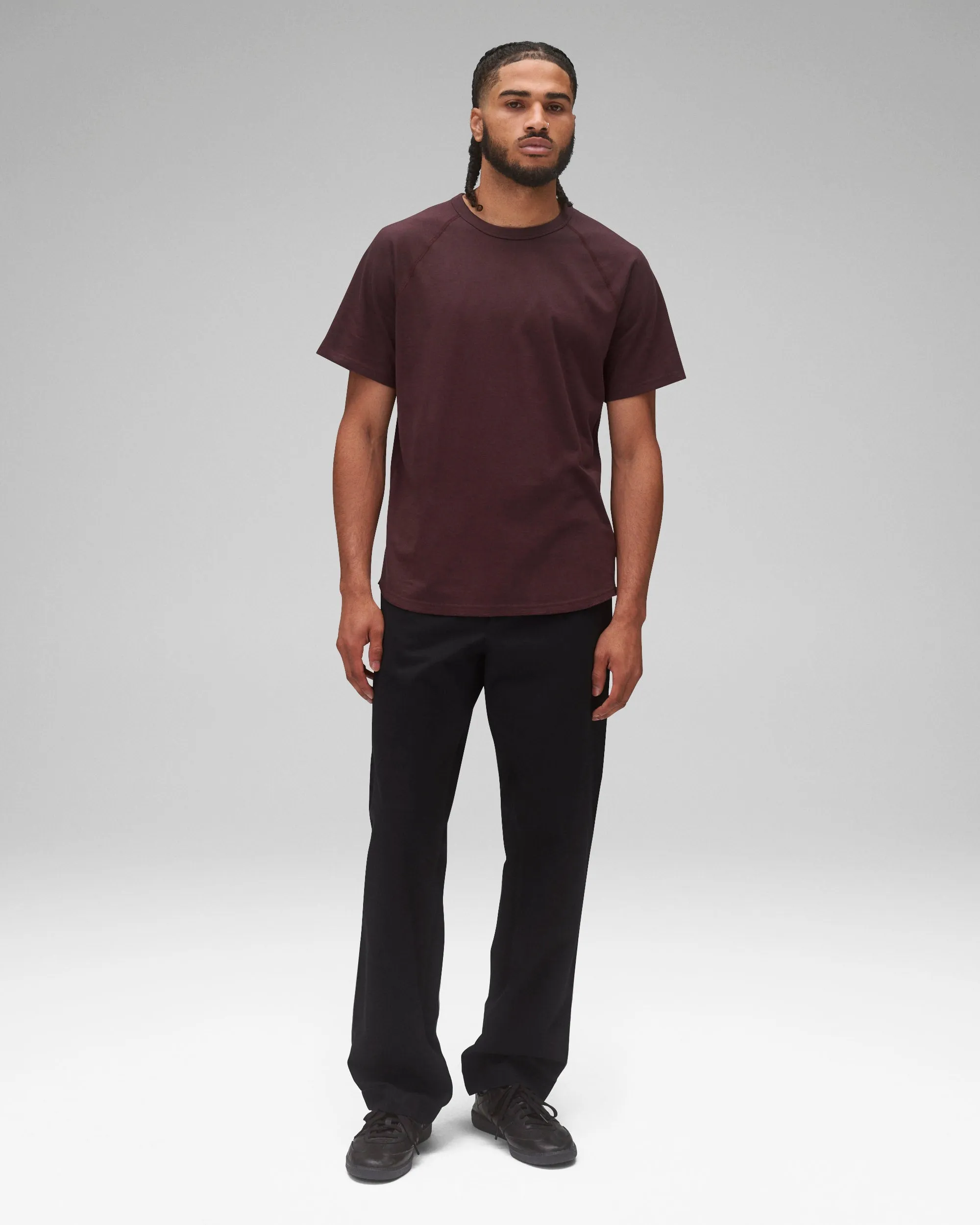 Lightweight Jersey Raglan T-Shirt - Vault sold by Reigning Champ product image thumbnail 3