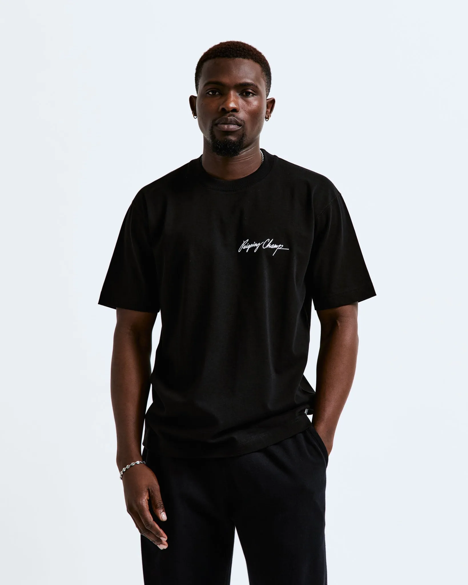 Midweight Jersey Autograph T-Shirt sold by Reigning Champ product image thumbnail 2