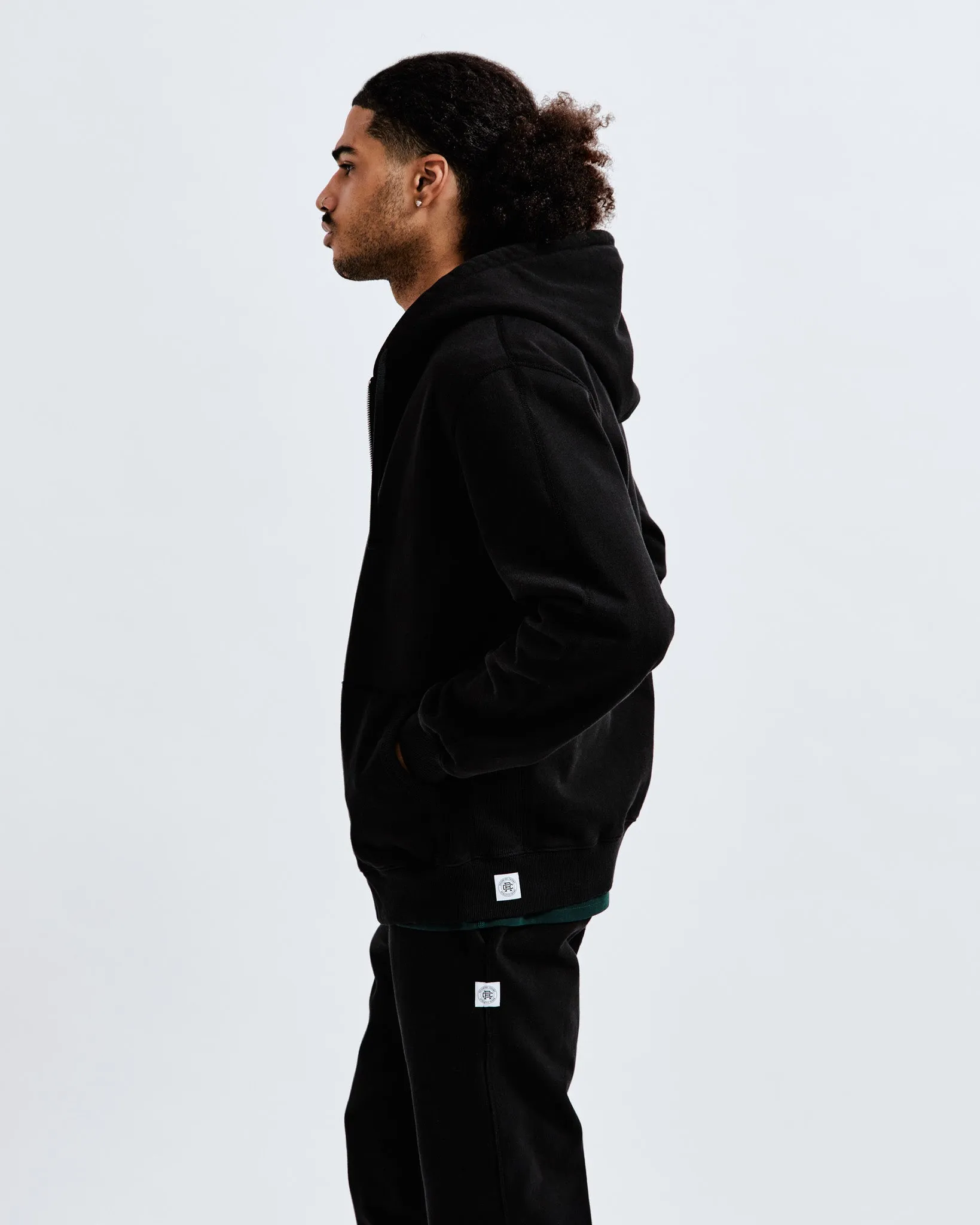 Heavyweight Fleece Classic Zip Hoodie sold by Reigning Champ product image thumbnail 3