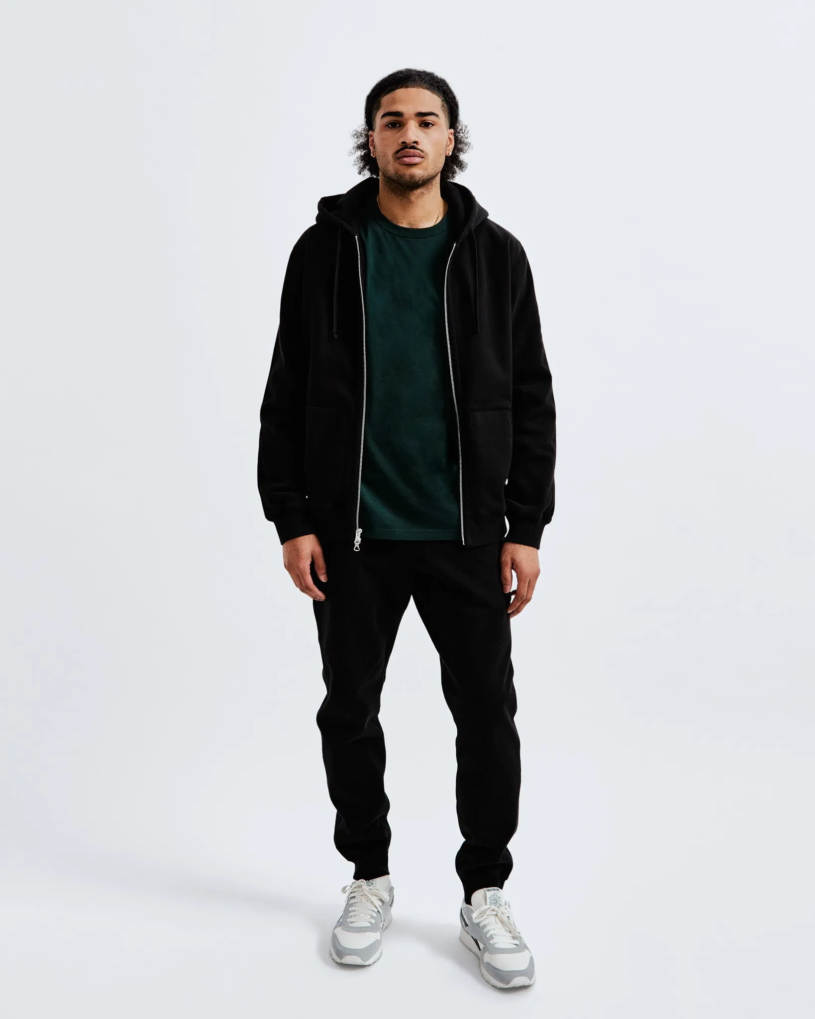 Heavyweight Fleece Classic Zip Hoodie sold by Reigning Champ product image thumbnail 5