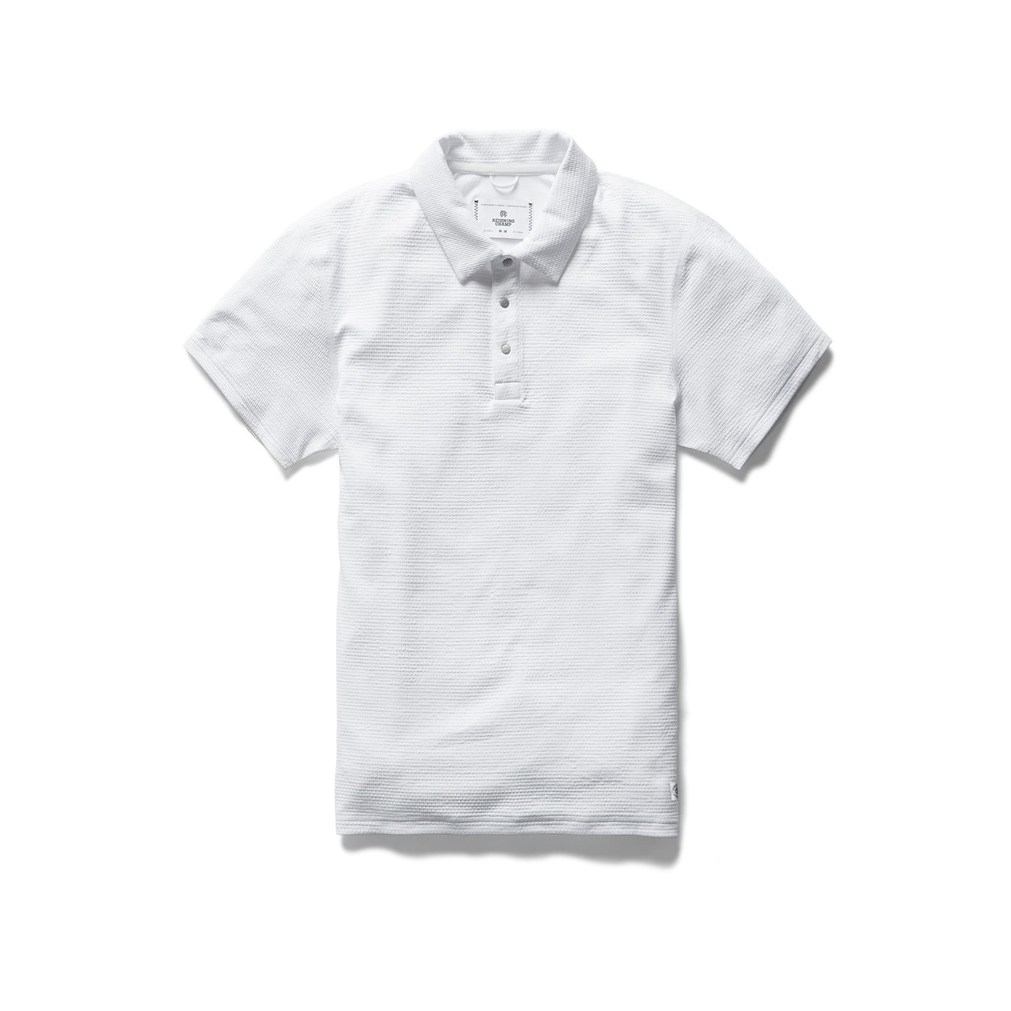 Solotex Mesh Polo - Vault sold by Reigning Champ
