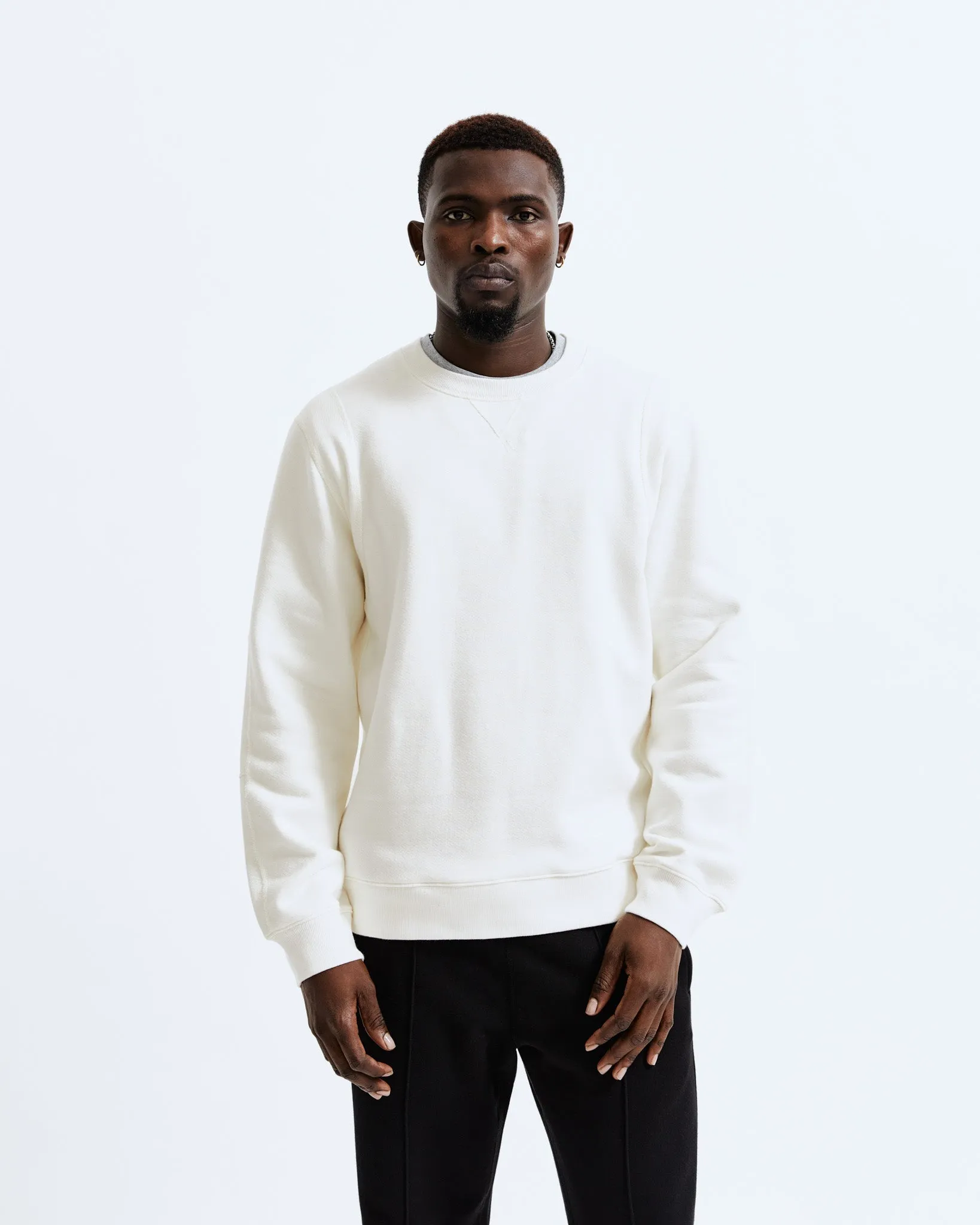 Midweight Fleece Crewneck sold by Reigning Champ product image thumbnail 2