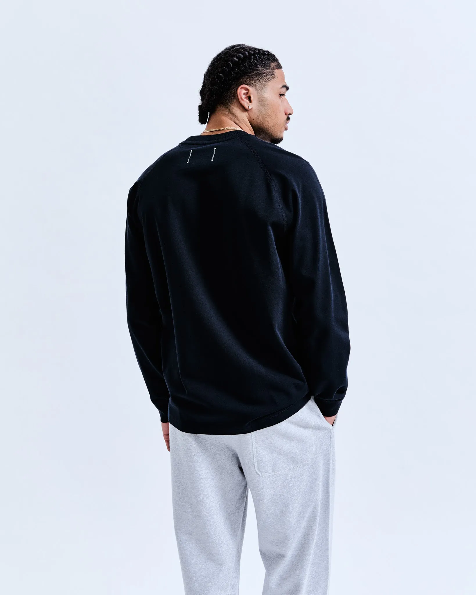 Midweight Jersey Standard Long Sleeve sold by Reigning Champ product image thumbnail 4