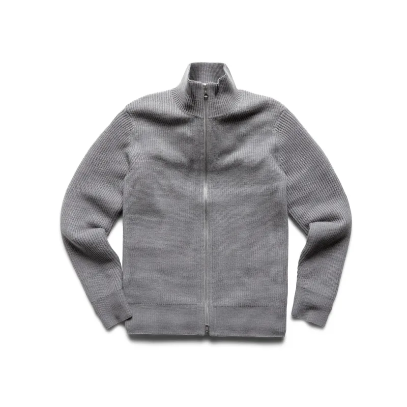 Heavyweight Merino Vinnie Track Jacket - Vault sold by Reigning Champ