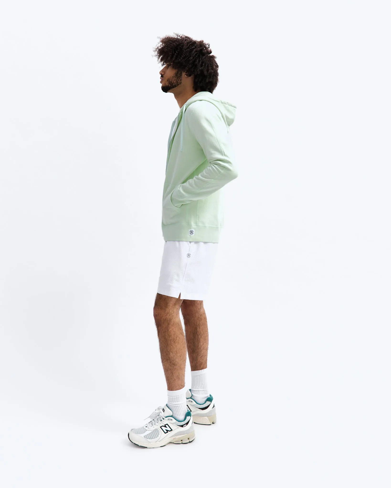 Lightweight Terry Slim Zip Hoodie sold by Reigning Champ product image thumbnail 4