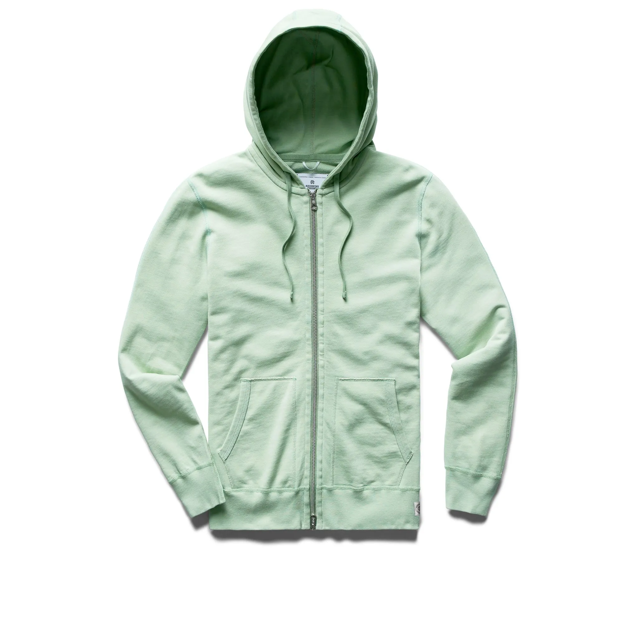 Lightweight Terry Slim Zip Hoodie sold by Reigning Champ