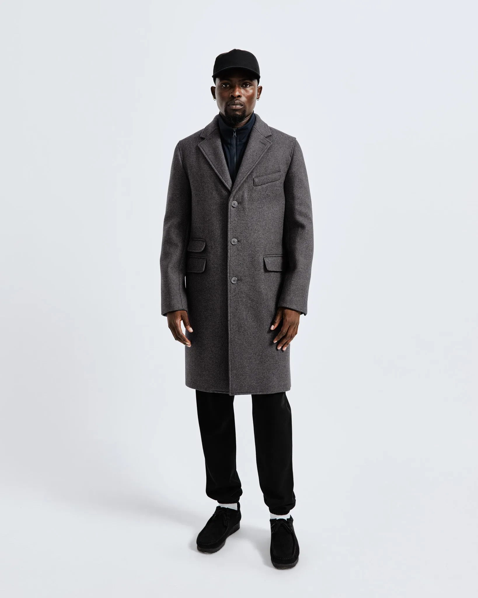Melton Wool Away Coat sold by Reigning Champ product image thumbnail 5