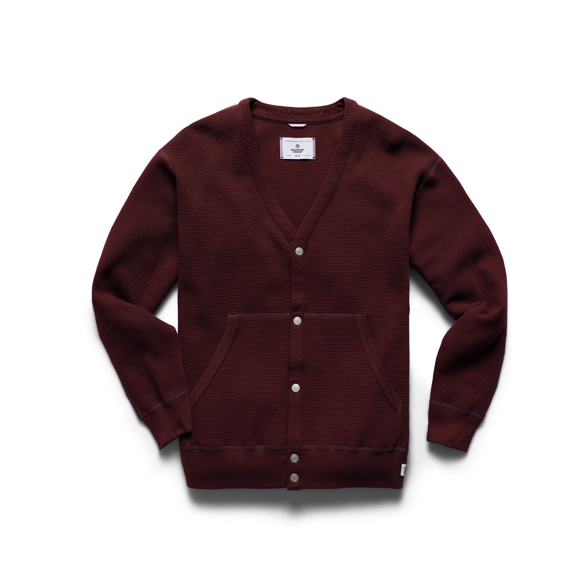 Flatback Thermal Cardigan sold by Reigning Champ