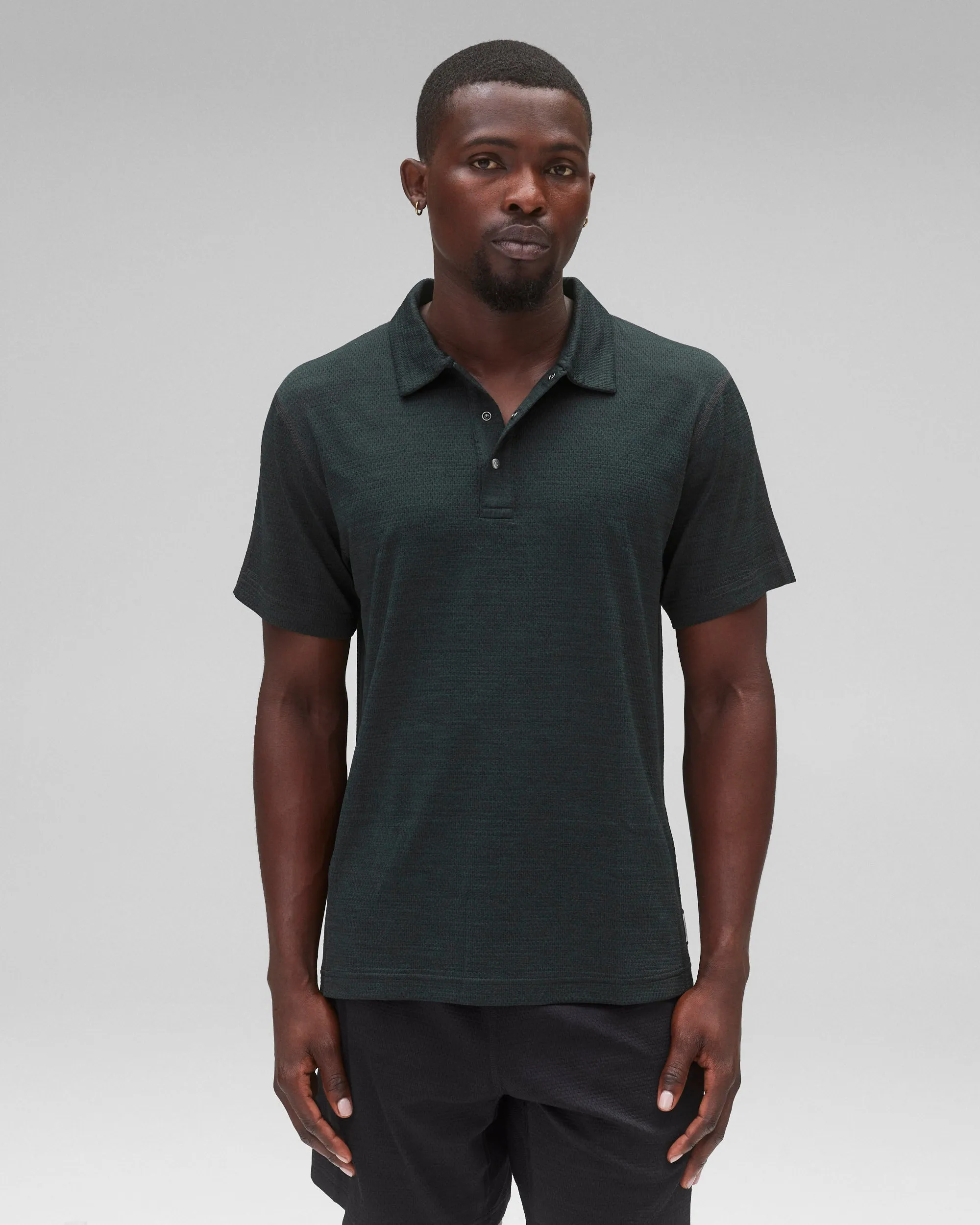 Solotex Mesh Tiebreak Standard Polo sold by Reigning Champ product image thumbnail 2