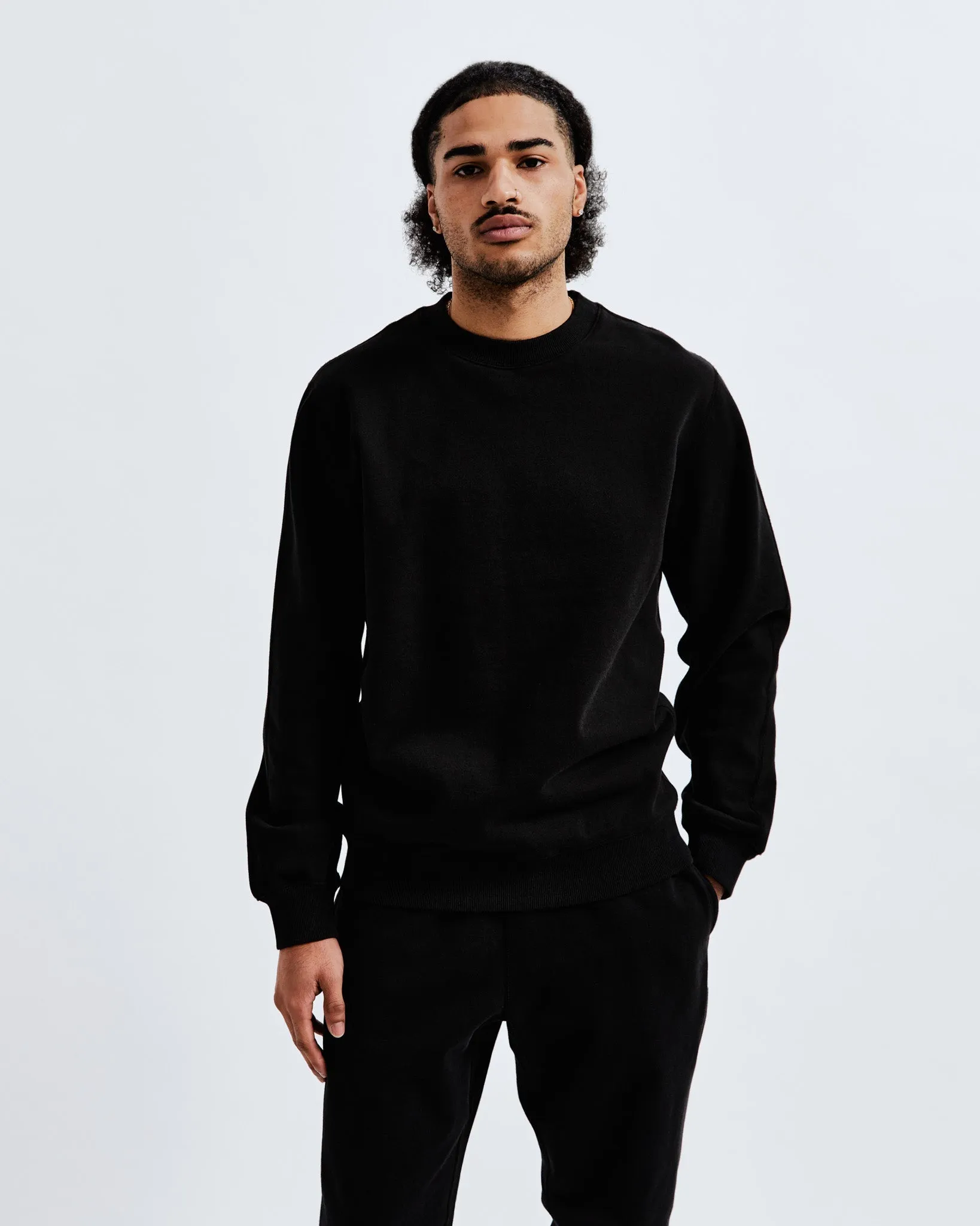 Heavyweight Fleece Standard Crewneck - Vault sold by Reigning Champ product image thumbnail 2