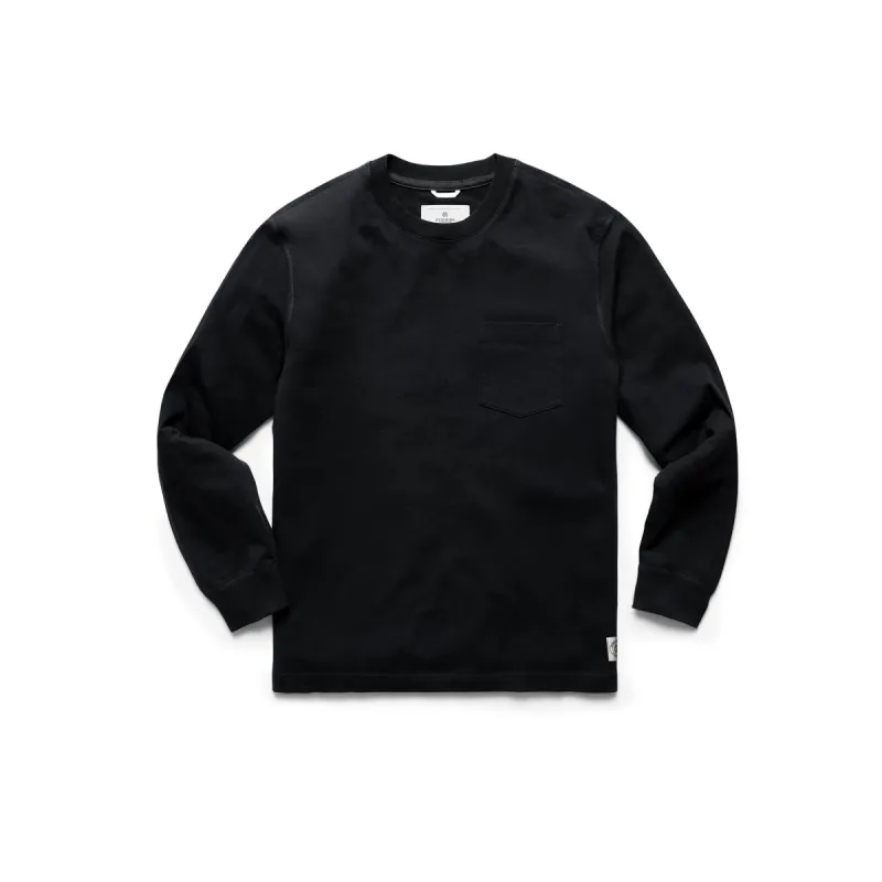 Midweight Jersey Standard Pocket Long Sleeve sold by Reigning Champ