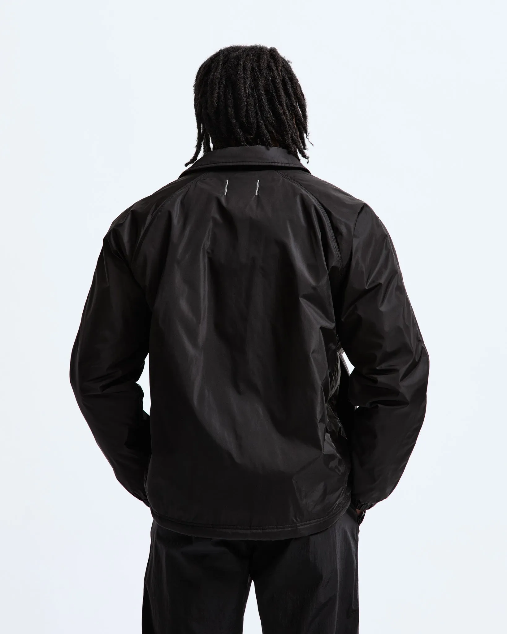Econyl Satin Nylon Coach's Jacket - Vault sold by Reigning Champ product image thumbnail 5