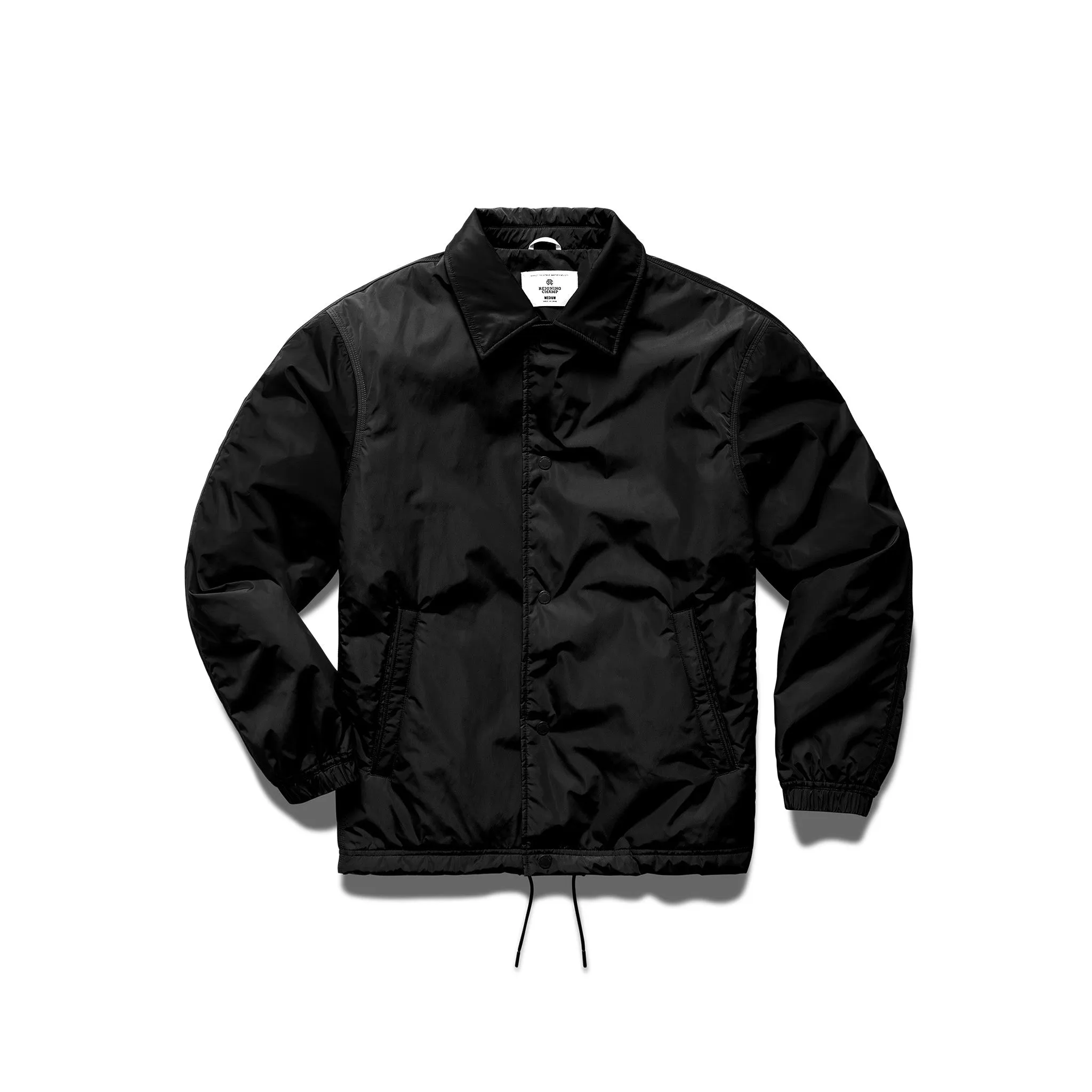 Econyl Satin Nylon Coach's Jacket - Vault sold by Reigning Champ