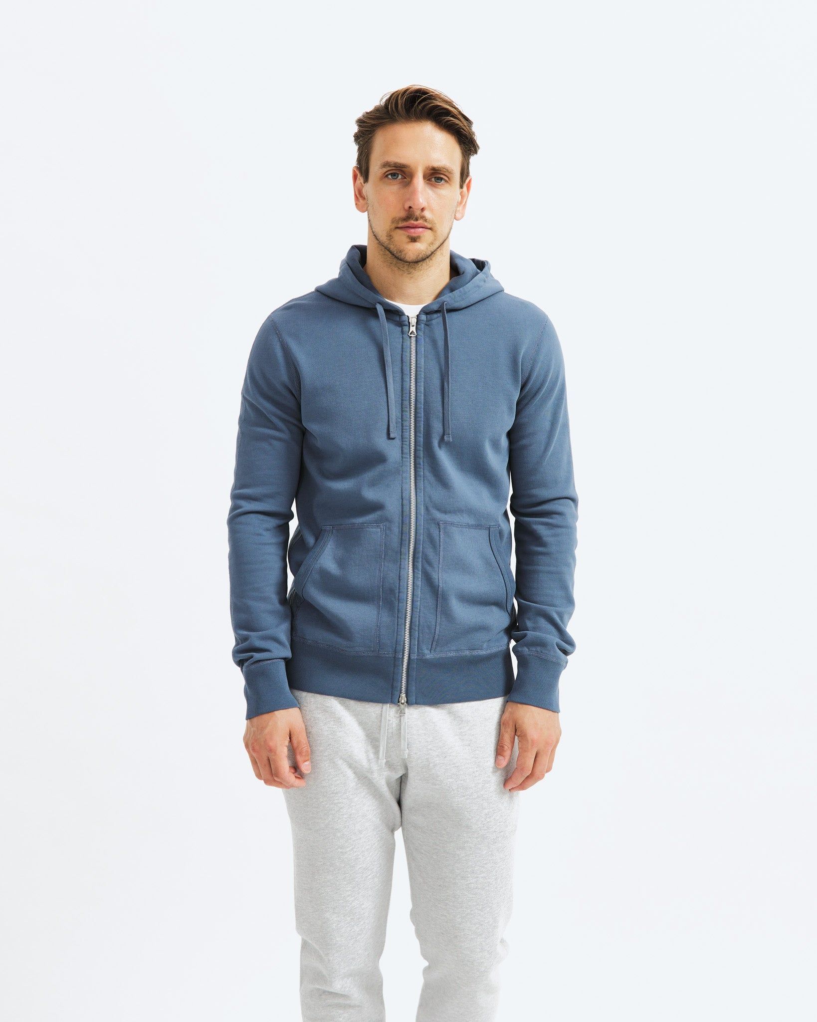 Lightweight Terry Full Zip Hoodie sold by Reigning Champ product image thumbnail 2