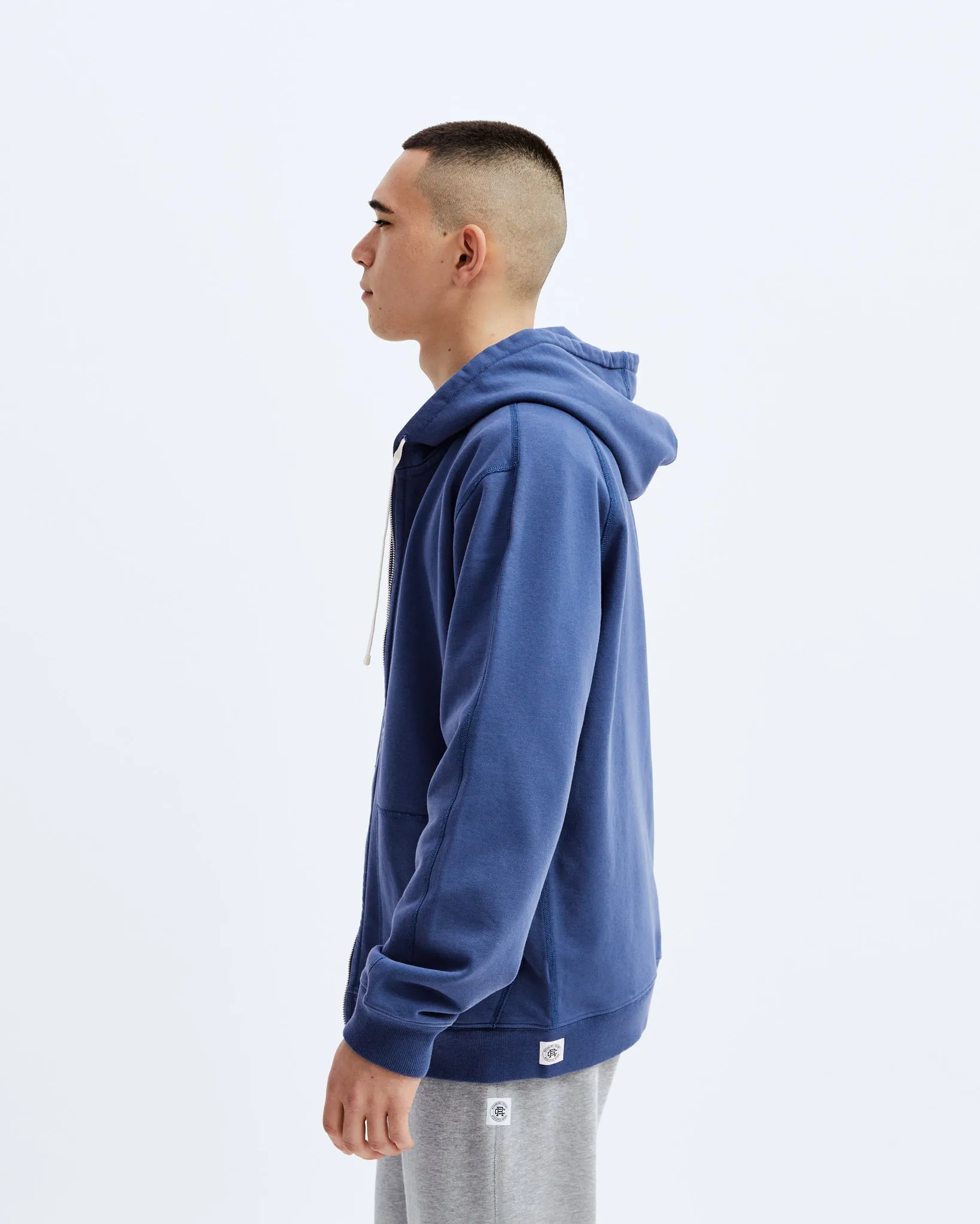 Midweight Terry Classic Full Zip Hoodie - Vault sold by Reigning Champ product image thumbnail 3
