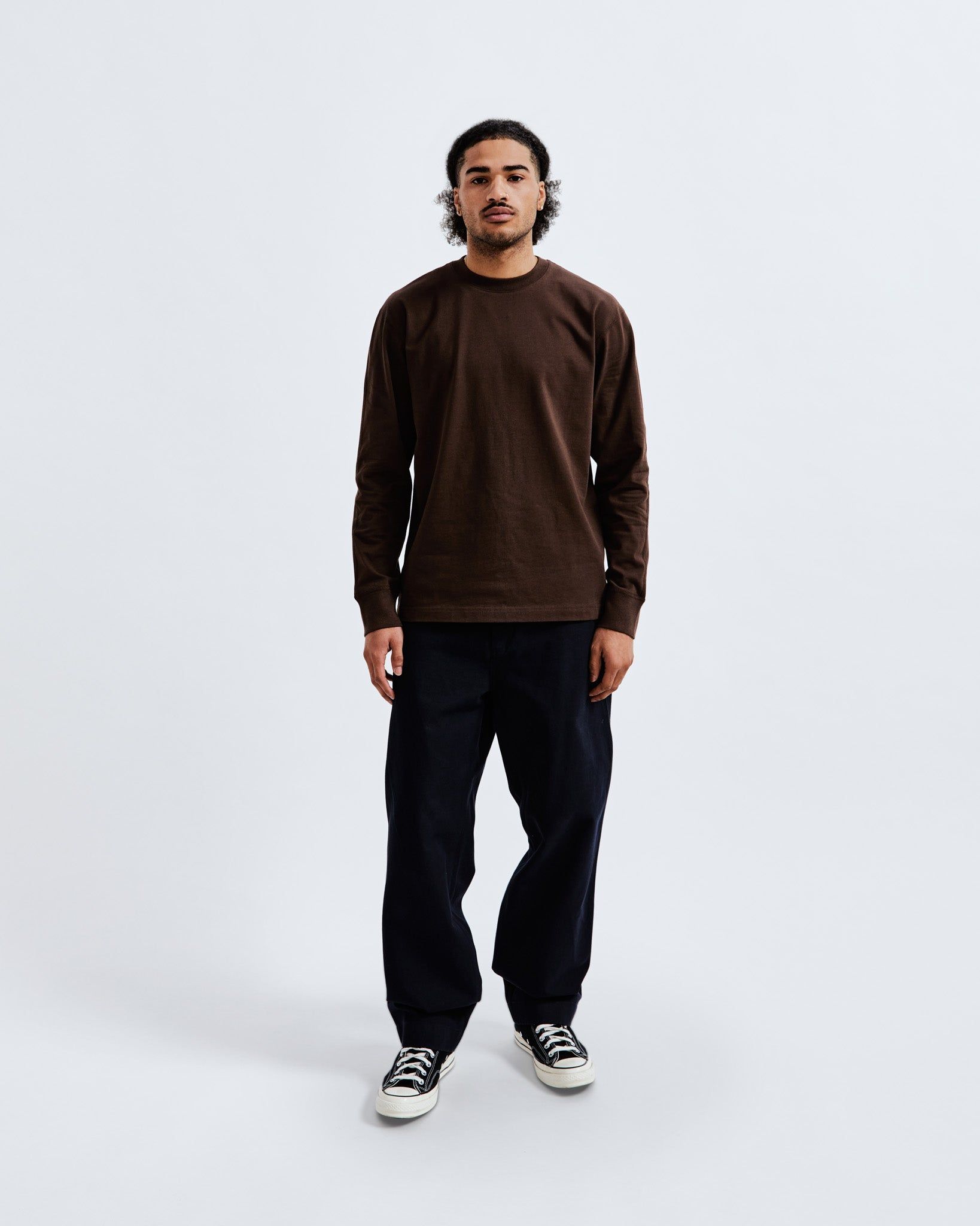Midweight Jersey Long Sleeve sold by Reigning Champ product image thumbnail 5