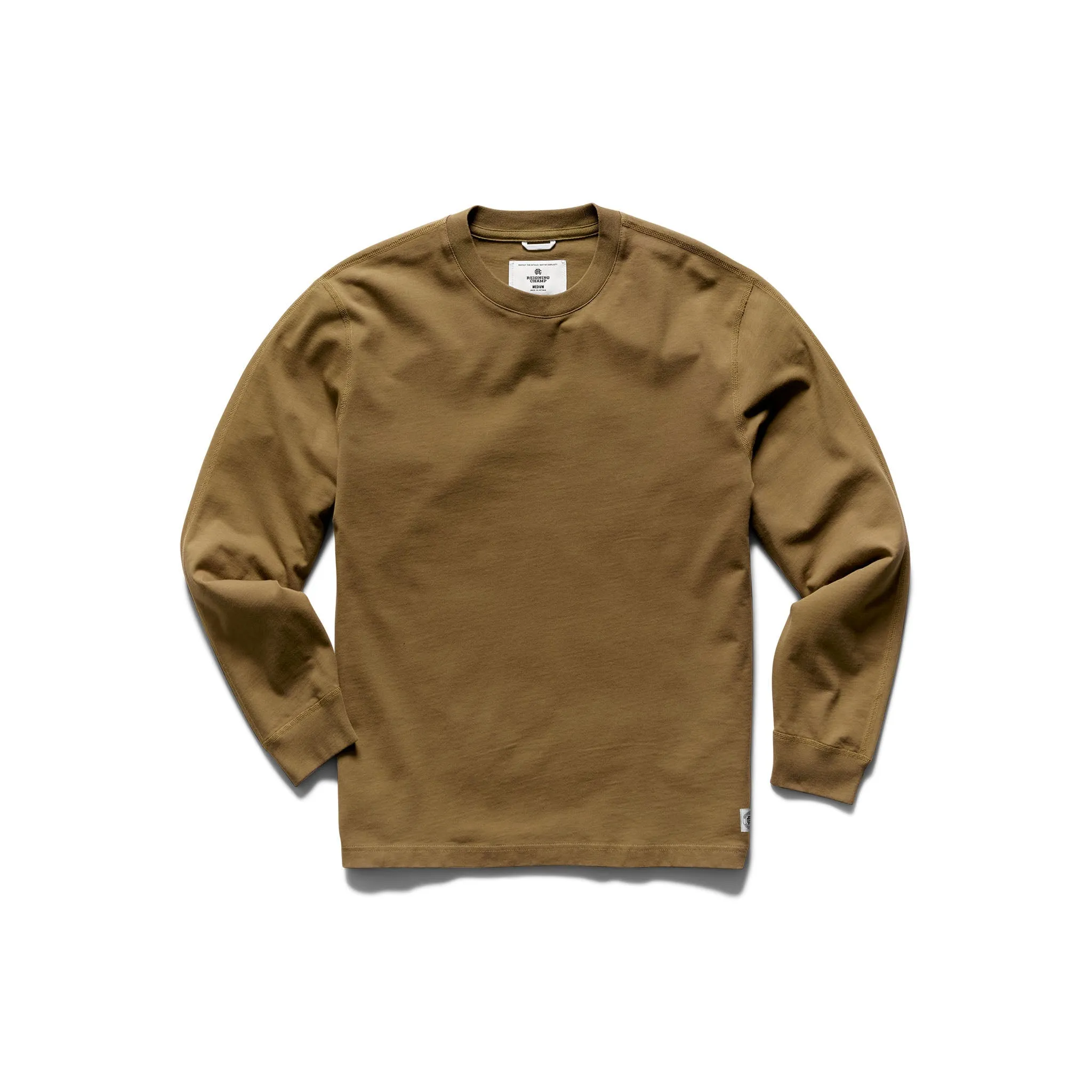 Midweight Jersey Standard Long Sleeve sold by Reigning Champ