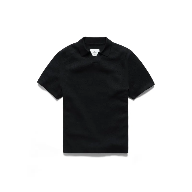 Cotton Linen Victor Polo sold by Reigning Champ