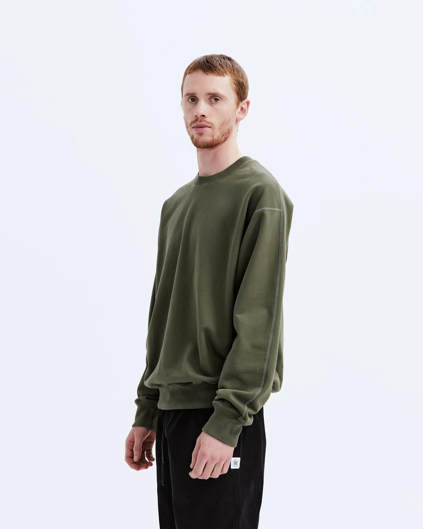 Midweight Terry Relaxed Crewneck - Vault sold by Reigning Champ product image thumbnail 4