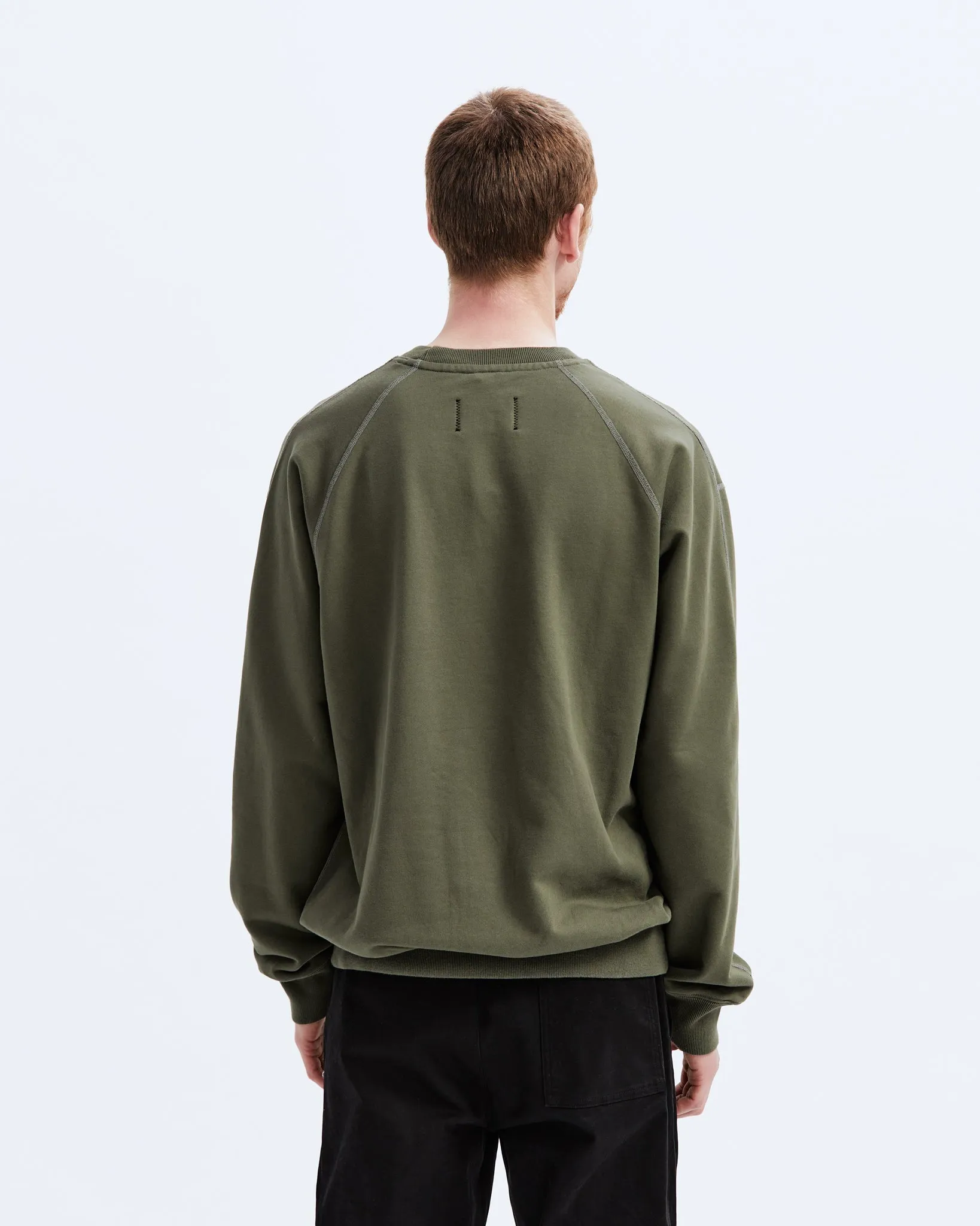 Midweight Terry Relaxed Crewneck - Vault sold by Reigning Champ product image thumbnail 3