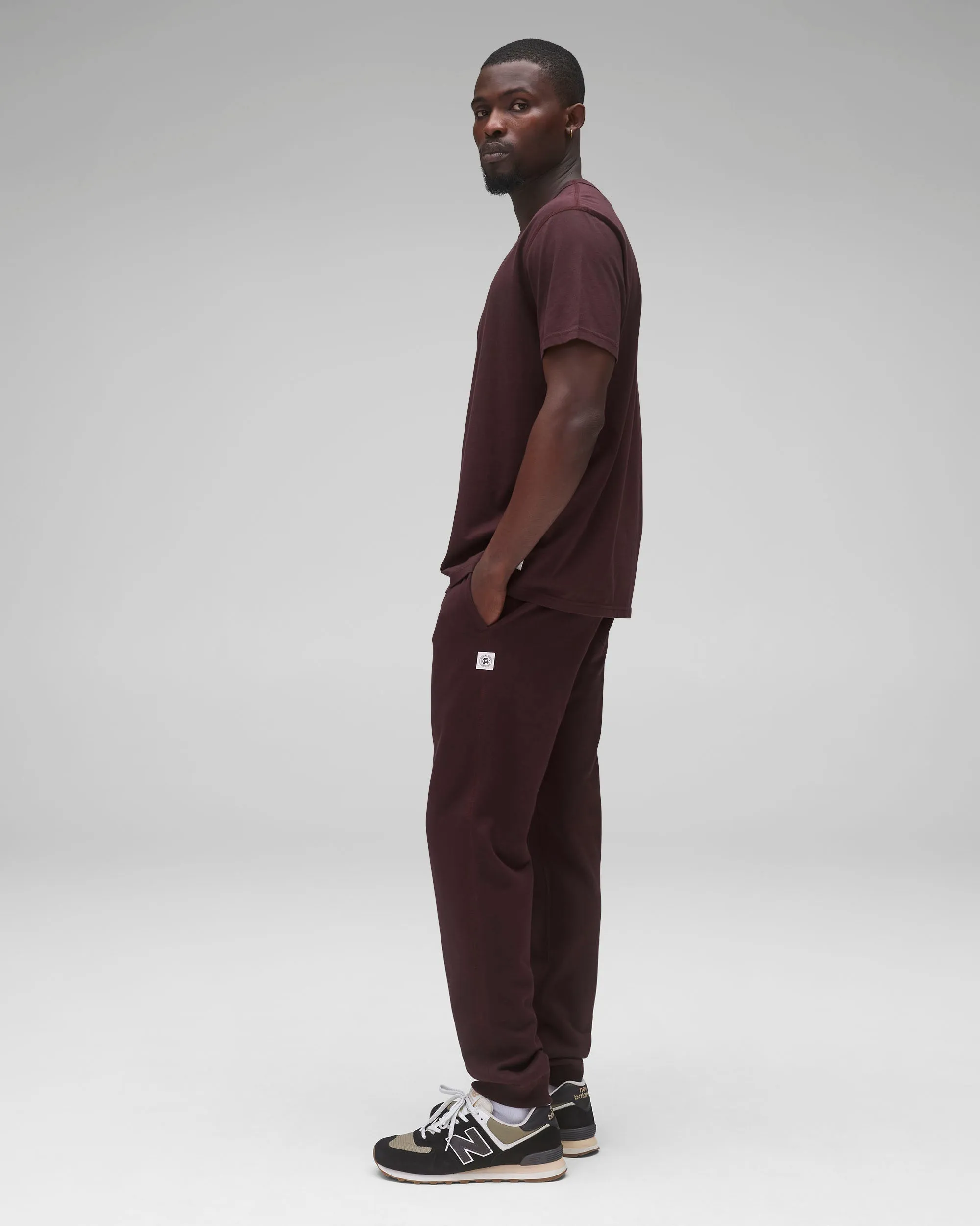Midweight Terry Slim Sweatpant sold by Reigning Champ product image thumbnail 4