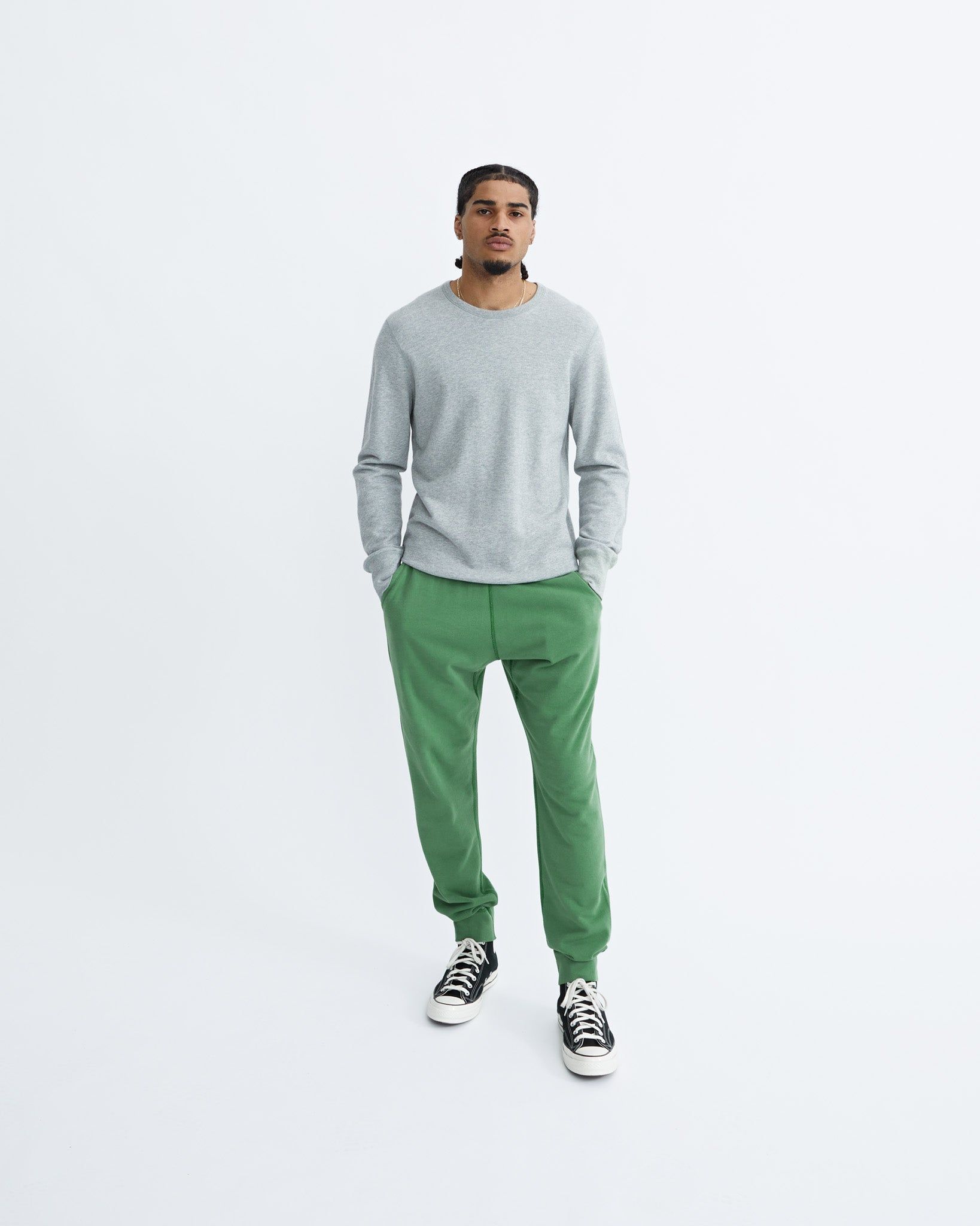 Lightweight Terry Slim Sweatpant sold by Reigning Champ product image thumbnail 2