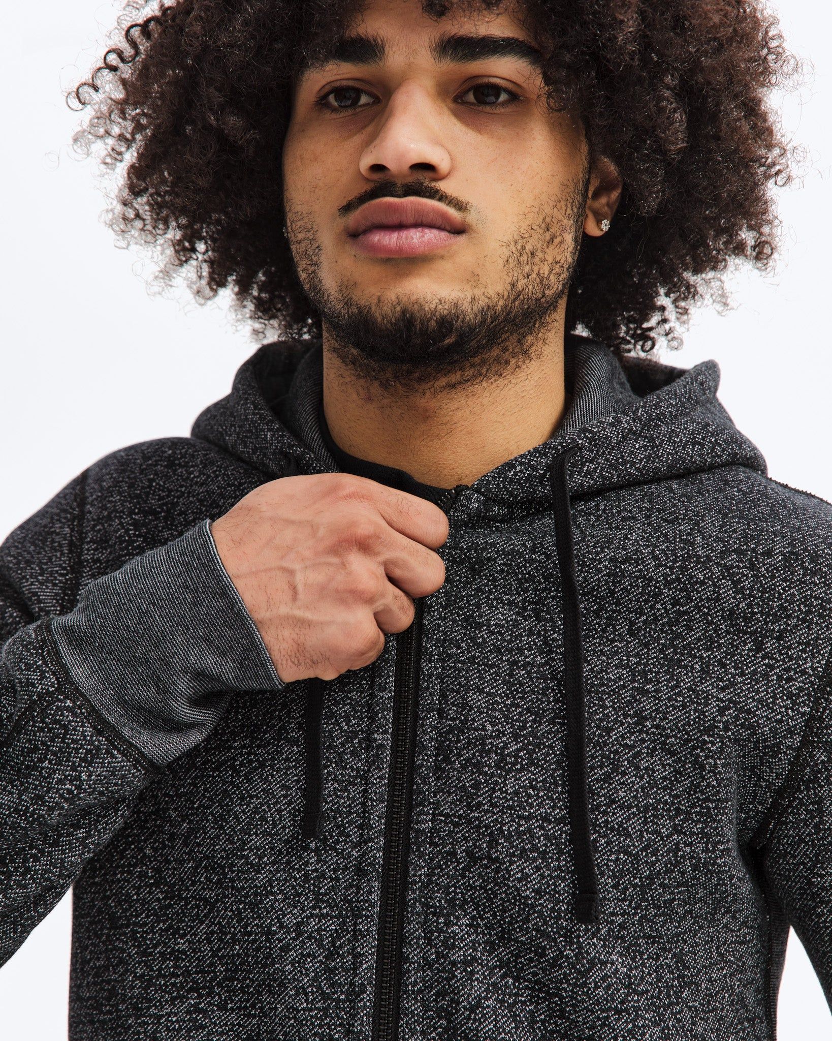 Tiger Fleece Full Zip Hoodie sold by Reigning Champ product image thumbnail 2