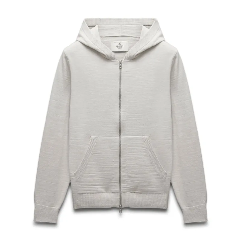 Cotton Slub Laurel Full Zip Hoodie sold by Reigning Champ