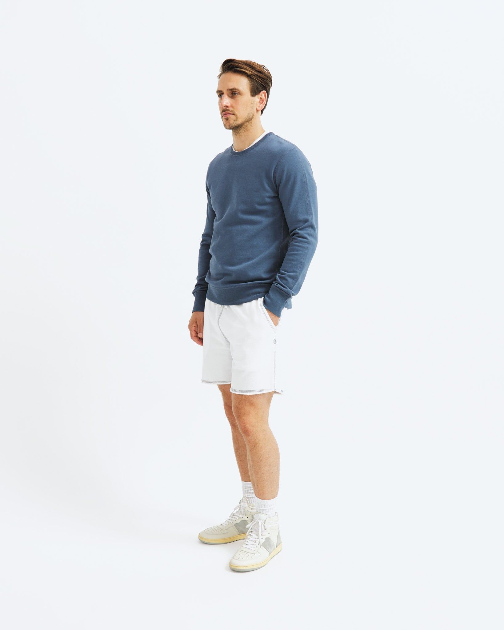 Lightweight Terry Crewneck sold by Reigning Champ product image thumbnail 4