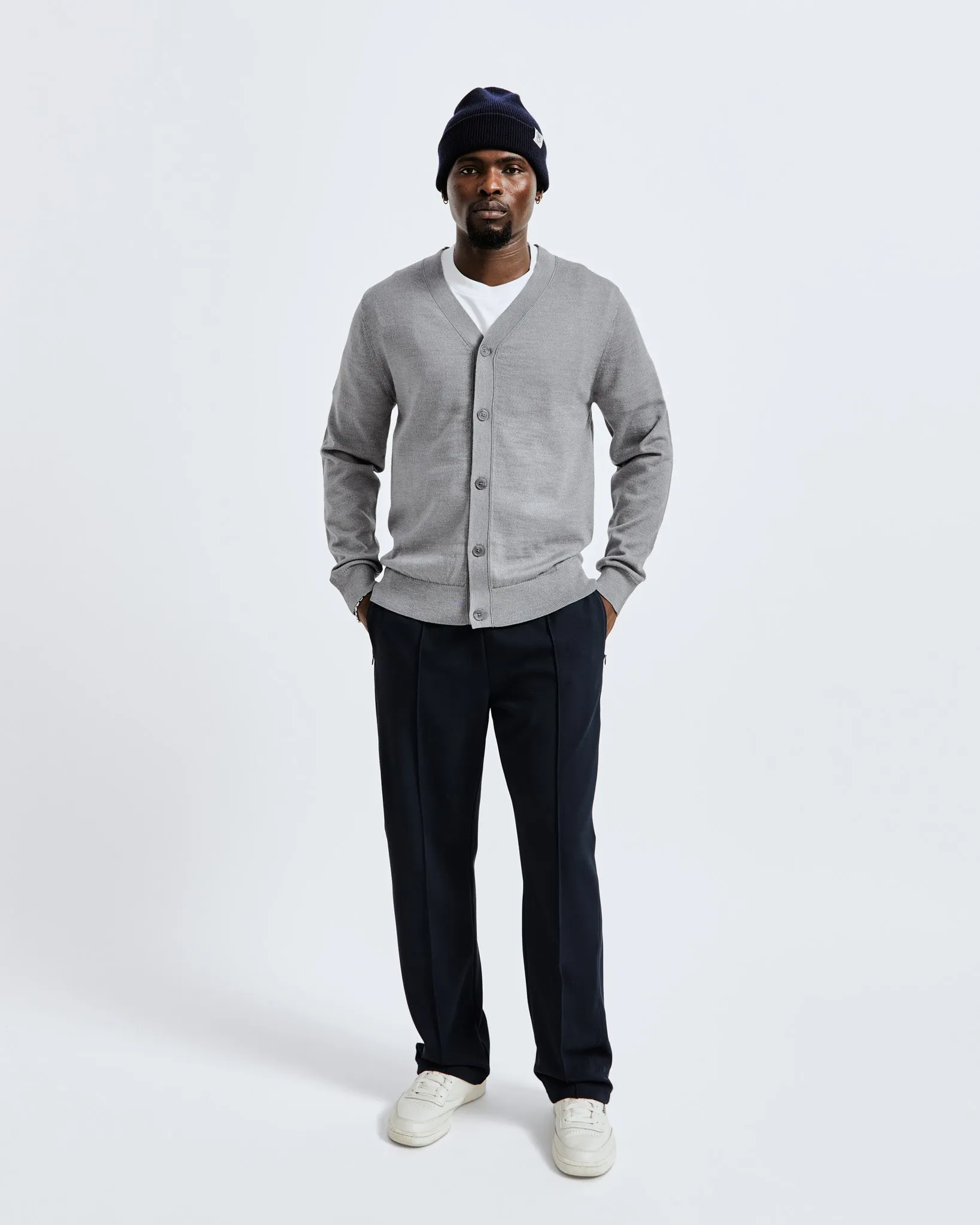 Lightweight Merino Harry Cardigan sold by Reigning Champ product image thumbnail 5