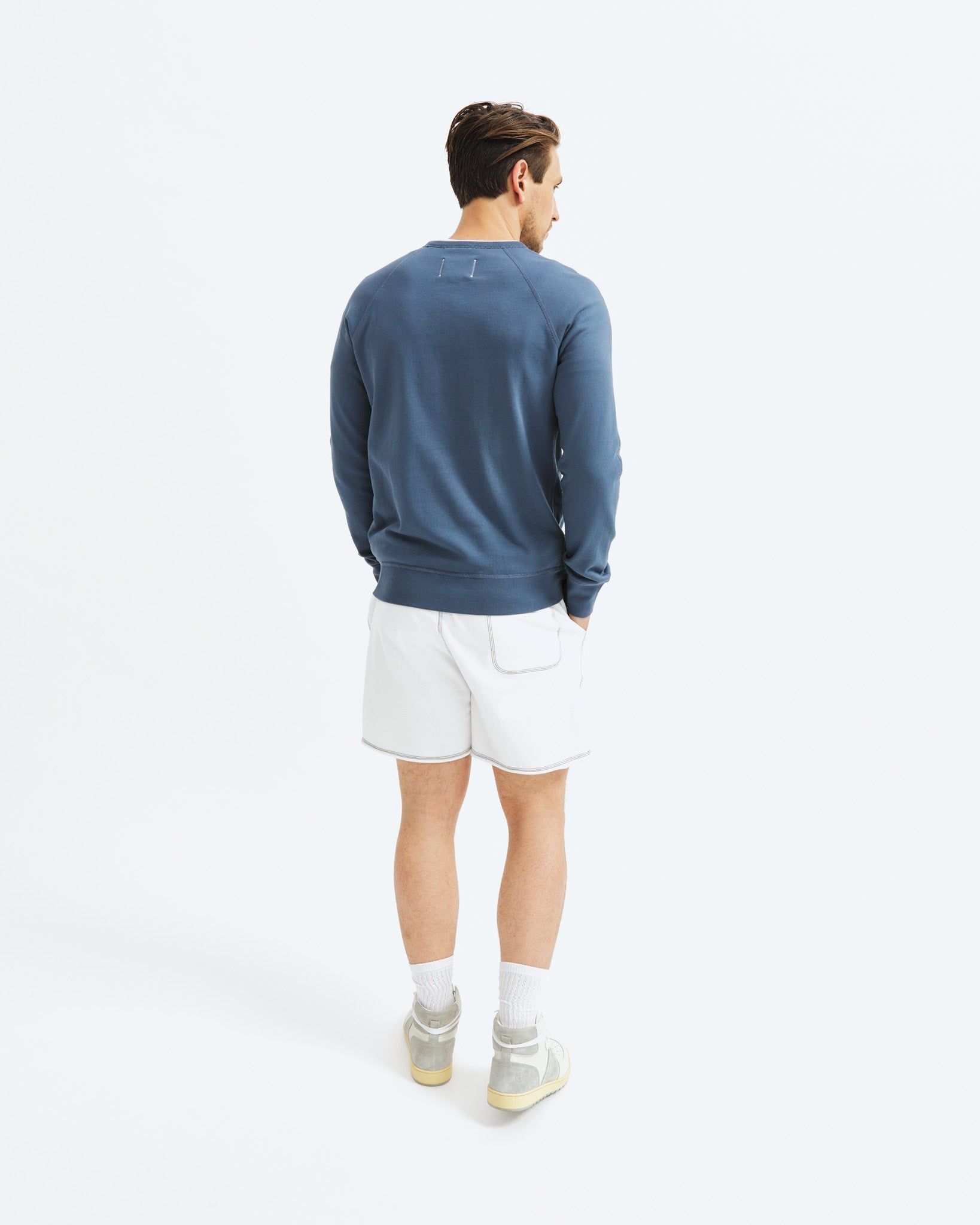Lightweight Terry Crewneck sold by Reigning Champ product image thumbnail 5