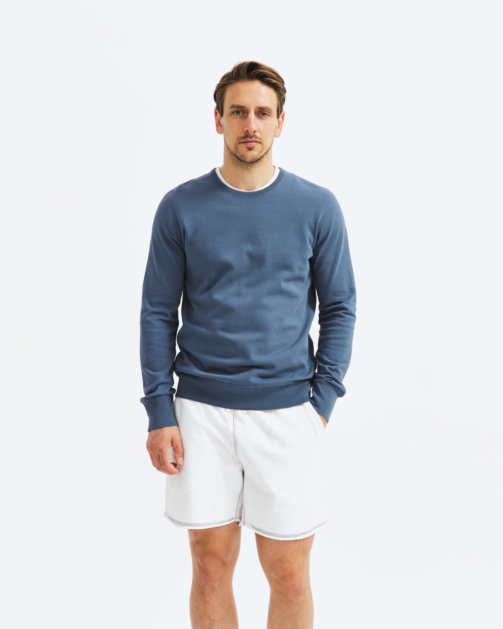 Lightweight Terry Crewneck sold by Reigning Champ product image thumbnail 2
