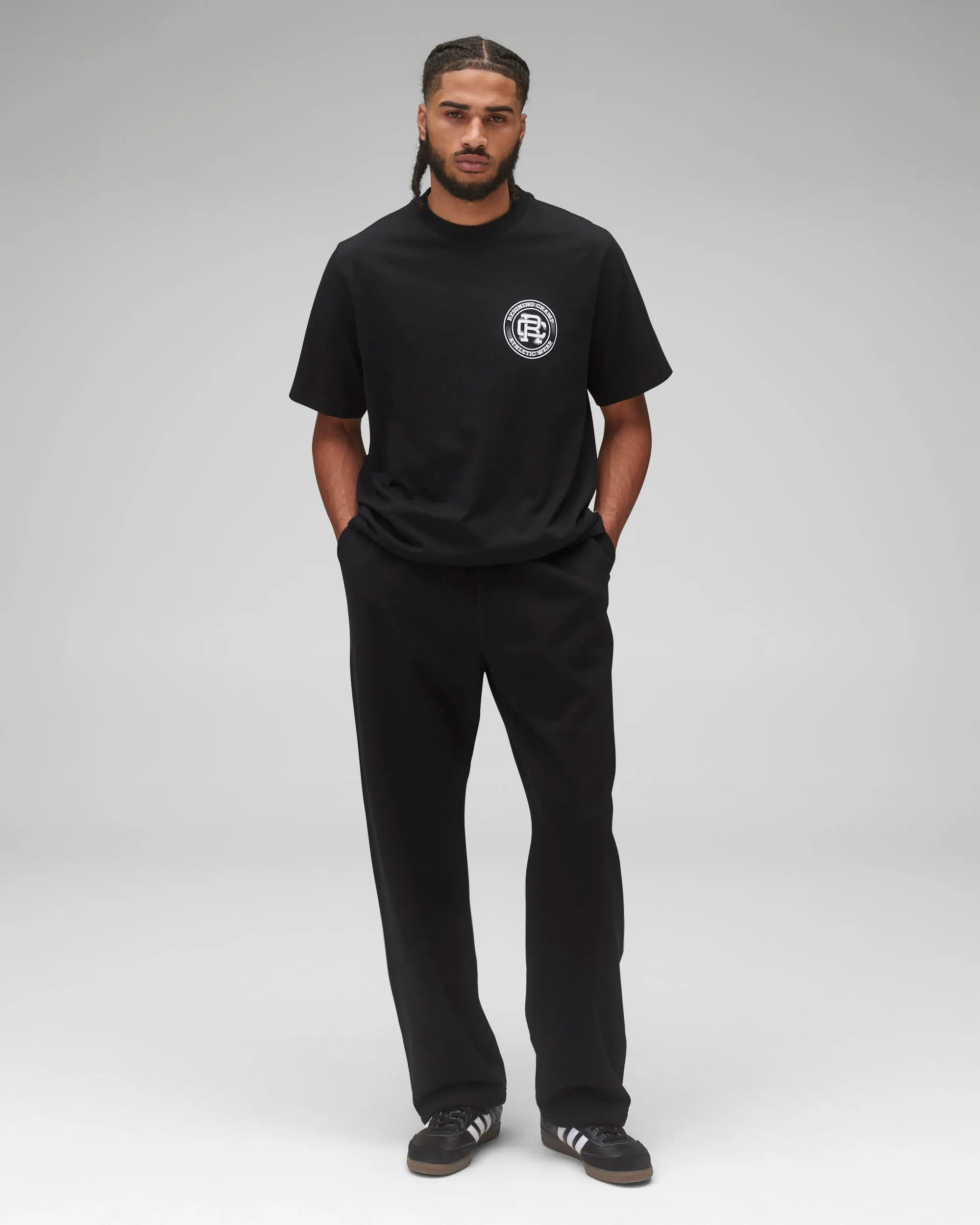 Midweight Jersey Motion Logo T-Shirt sold by Reigning Champ product image thumbnail 3