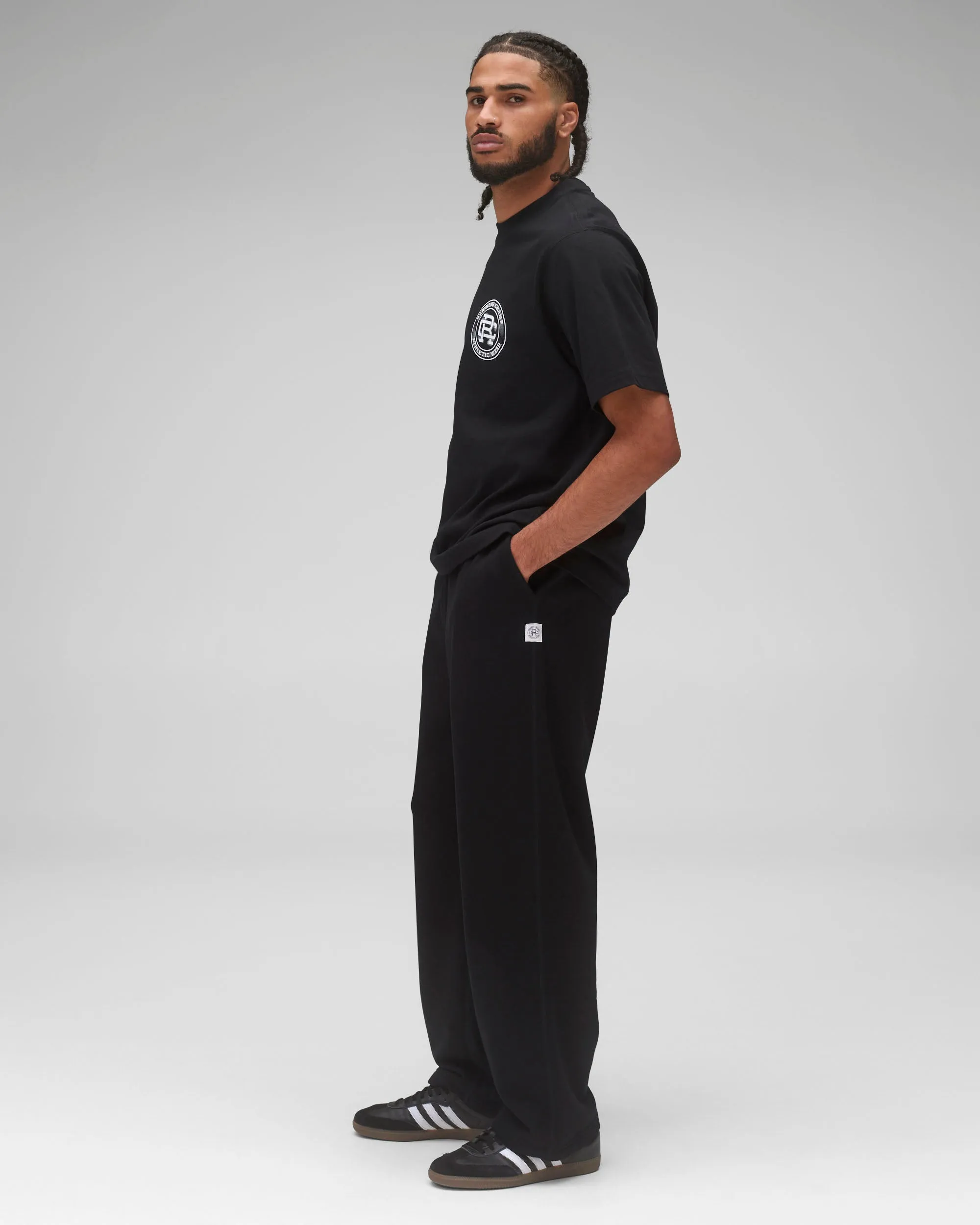 Midweight Jersey Motion Logo T-Shirt sold by Reigning Champ product image thumbnail 4