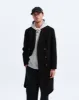 Melton Wool Polo Coat sold by Reigning Champ