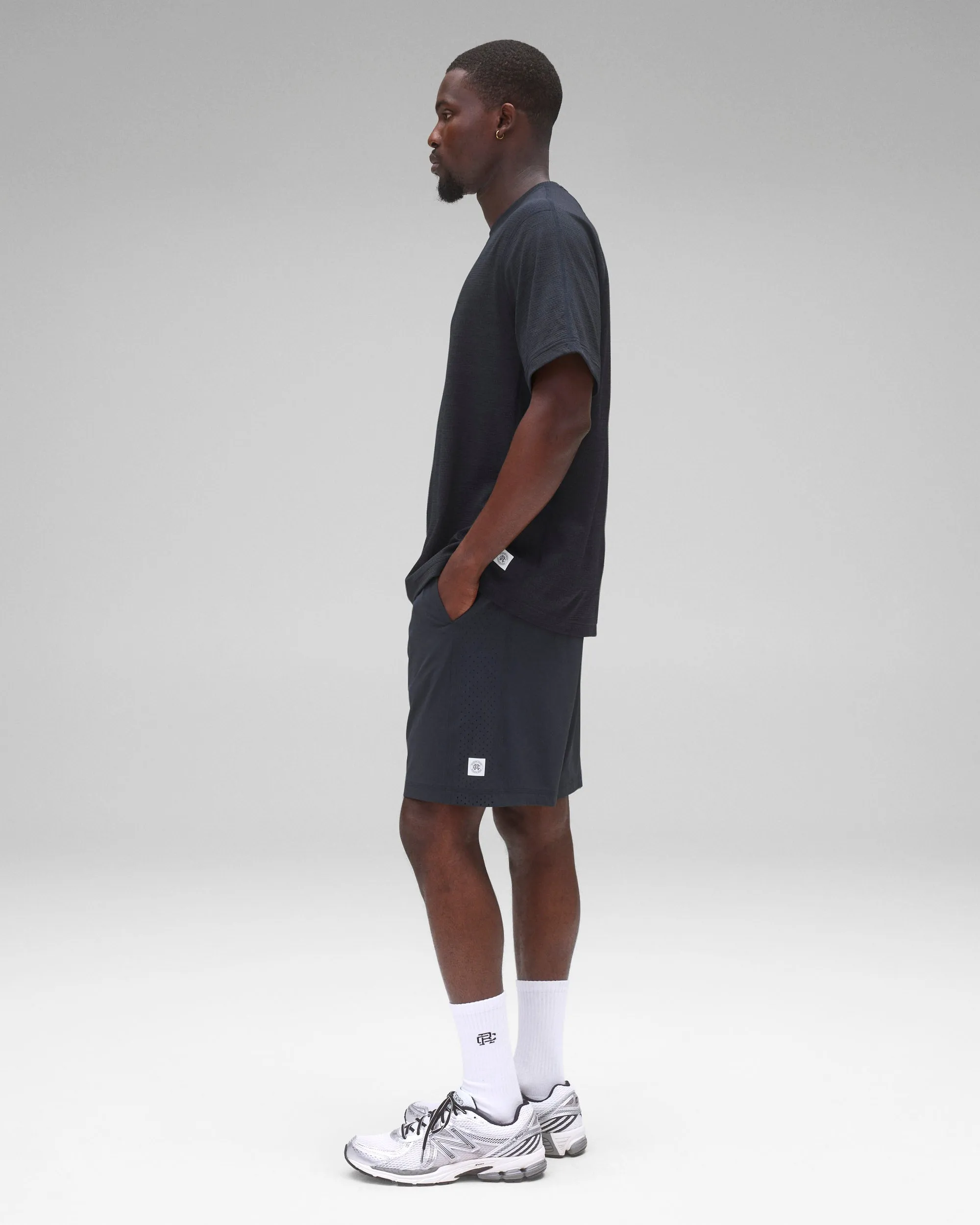 Solotex Mesh Tiebreak Standard T-Shirt - Vault sold by Reigning Champ product image thumbnail 4