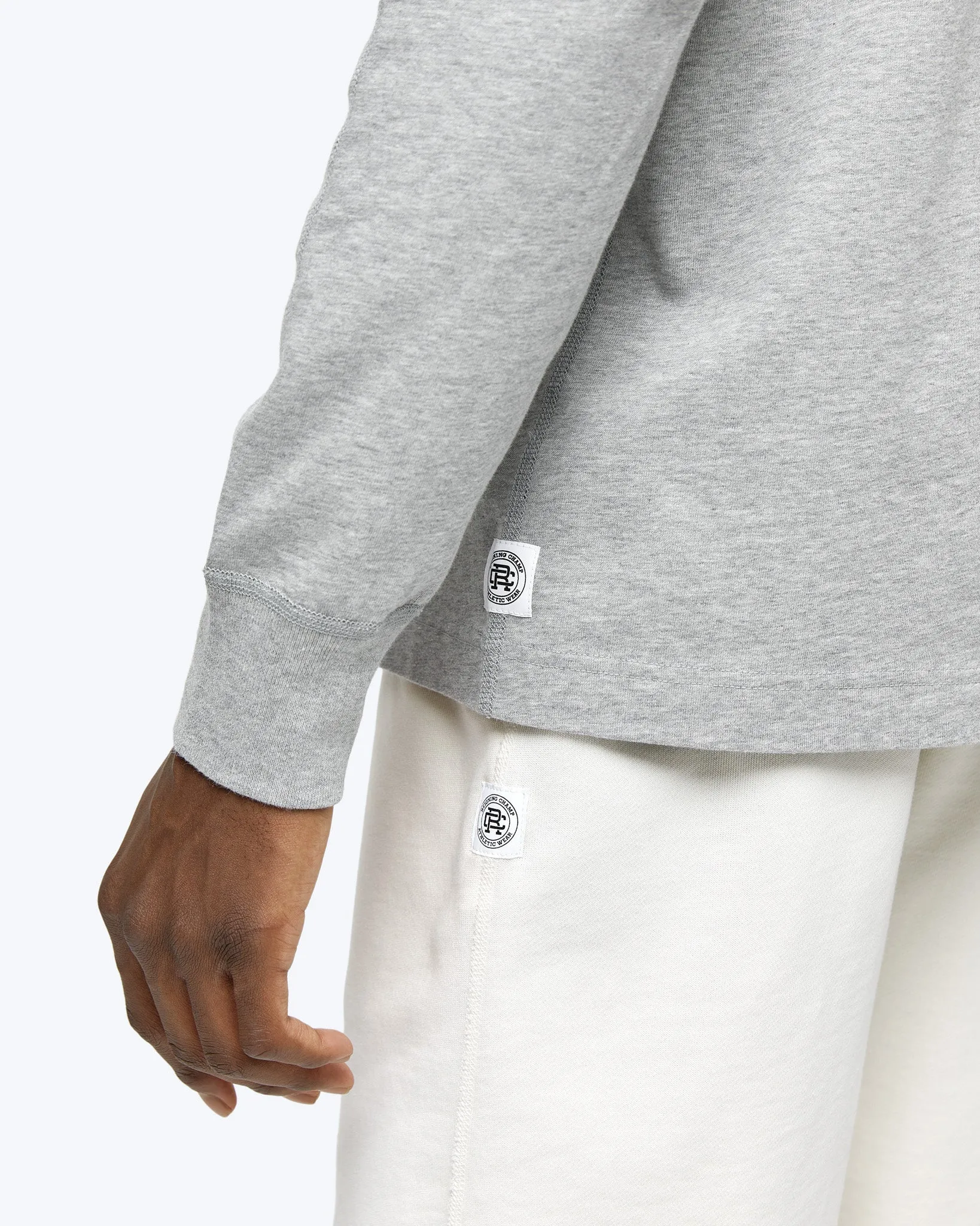 Midweight Jersey Classic Long Sleeve - Vault sold by Reigning Champ product image thumbnail 5