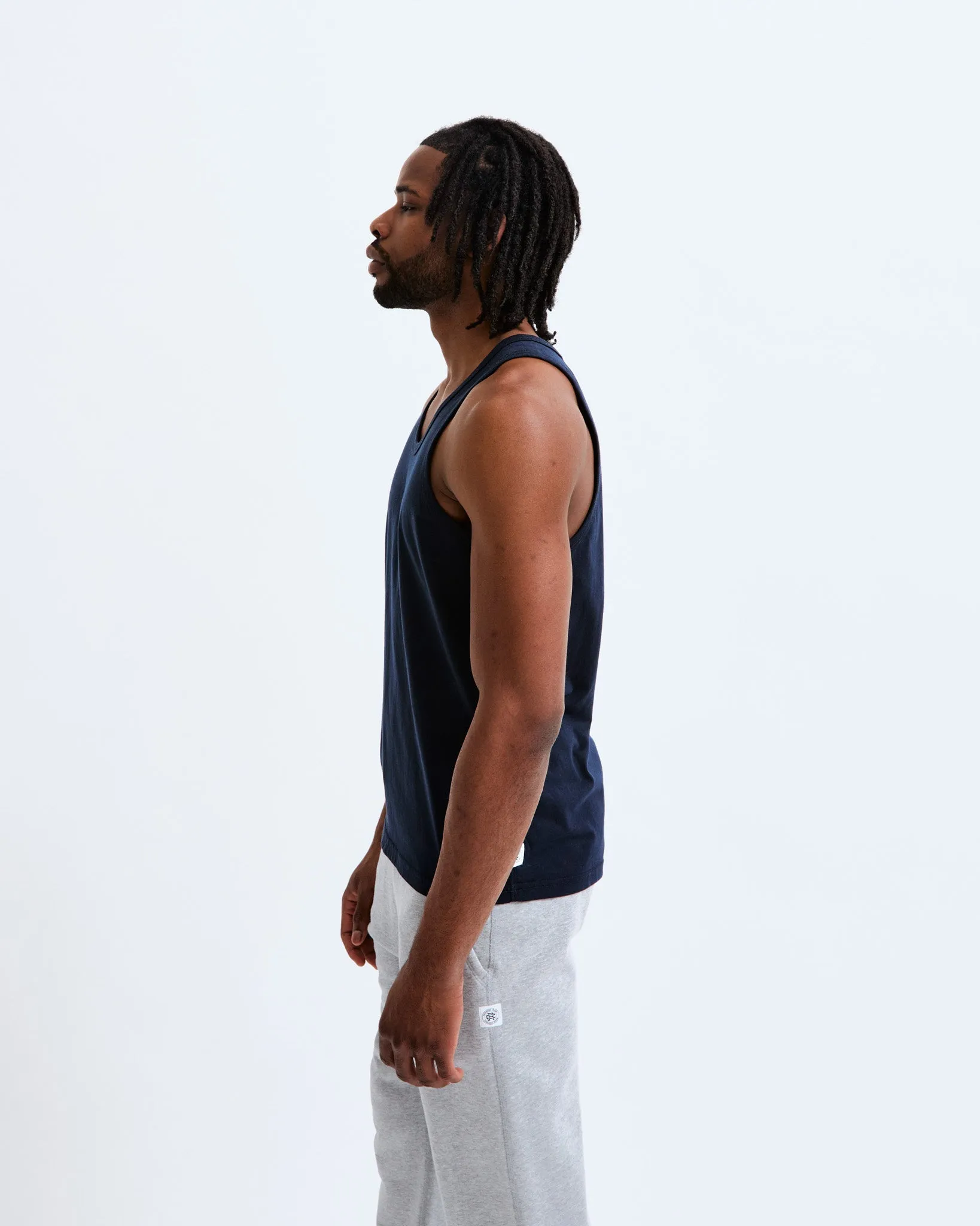 Lightweight Jersey Tank Top sold by Reigning Champ product image thumbnail 3