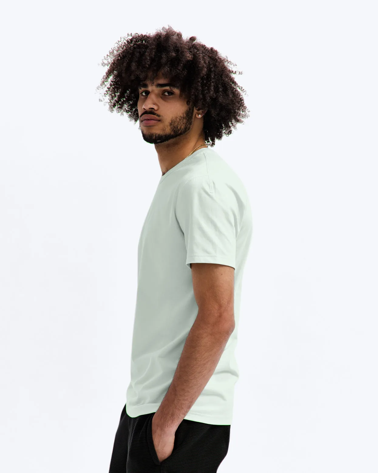 Copper Jersey Slim T-Shirt - Vault sold by Reigning Champ product image thumbnail 3