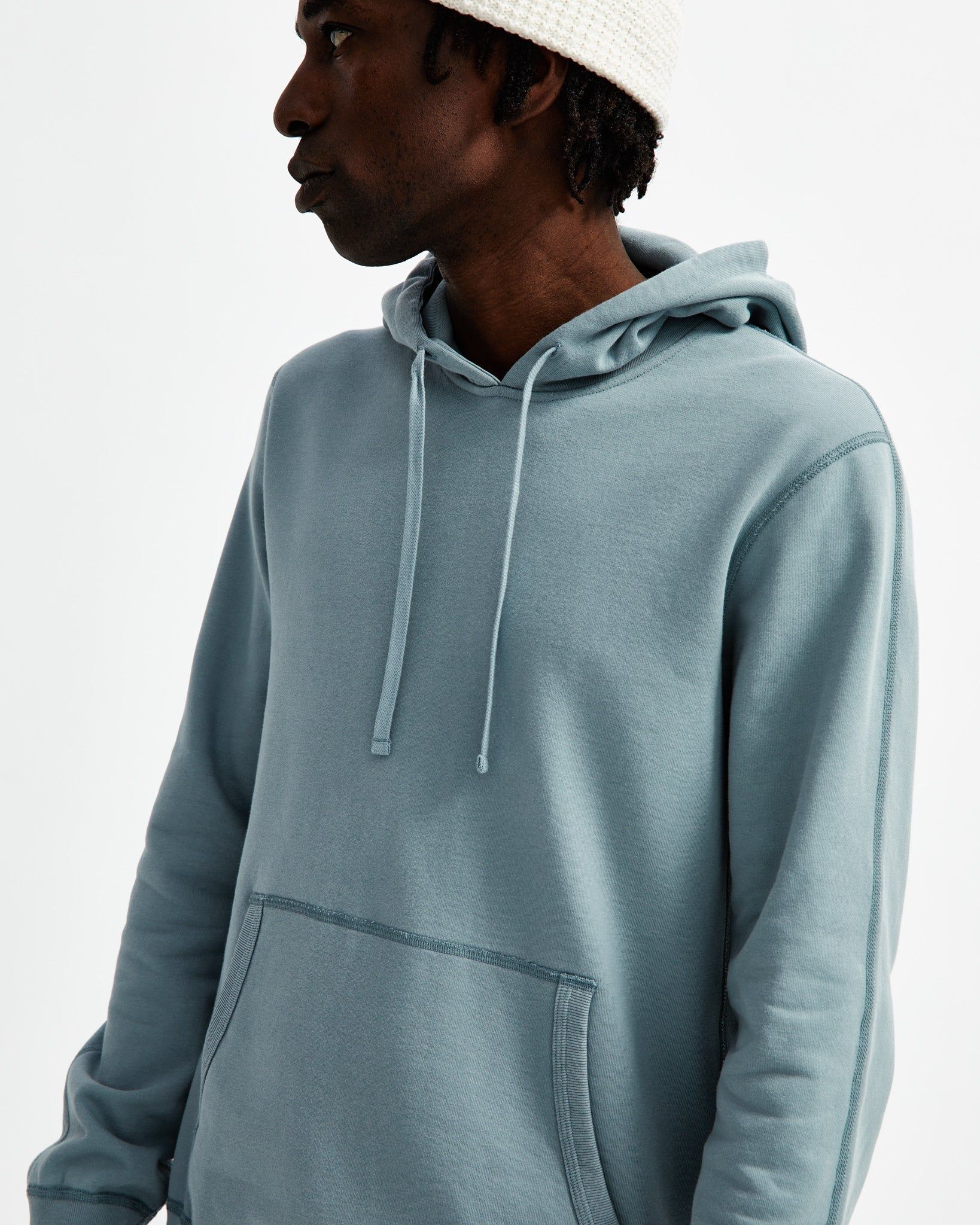 Lightweight Terry Pullover Hoodie sold by Reigning Champ product image thumbnail 5