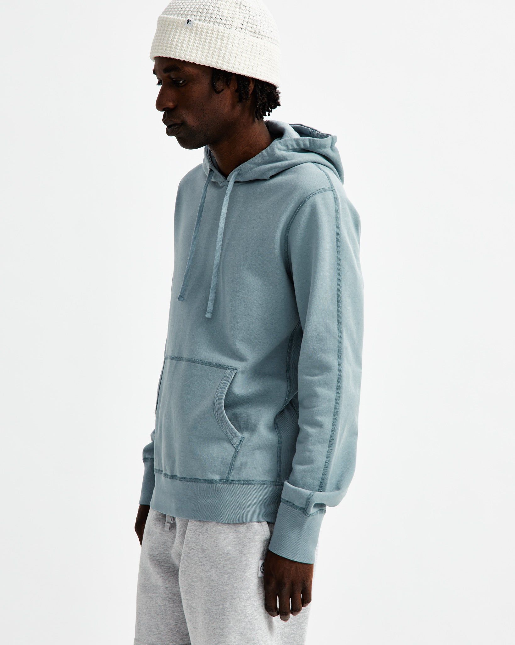 Lightweight Terry Pullover Hoodie sold by Reigning Champ product image thumbnail 3