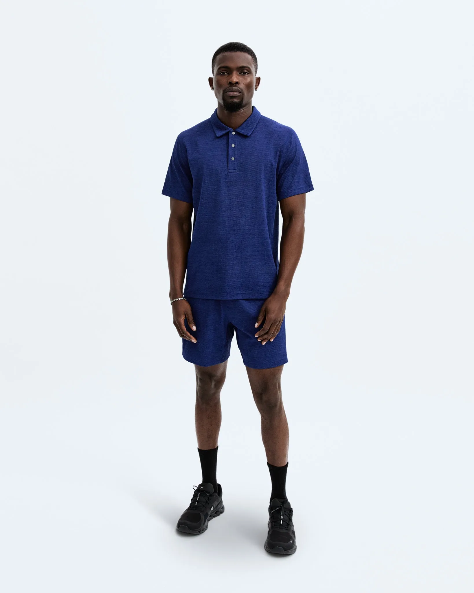 Solotex Mesh Tiebreak Standard Polo sold by Reigning Champ product image thumbnail 5