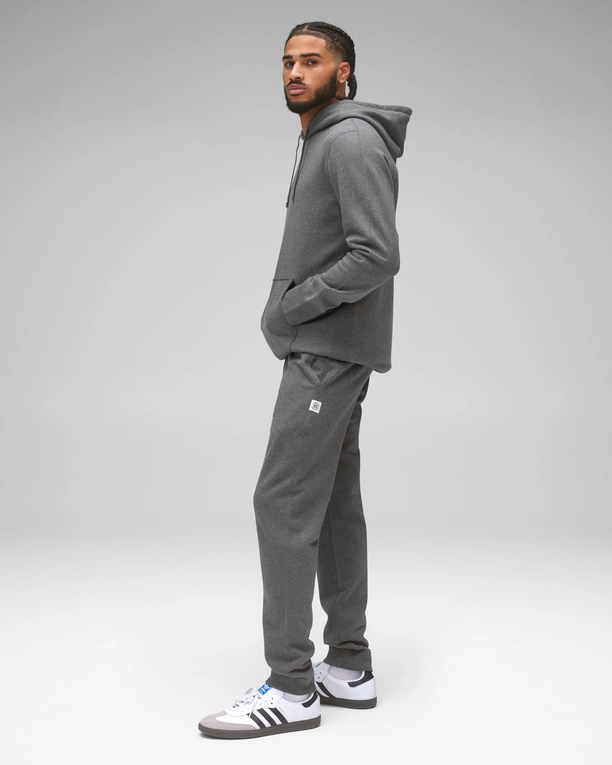 Midweight Terry Slim Sweatpant sold by Reigning Champ product image thumbnail 3