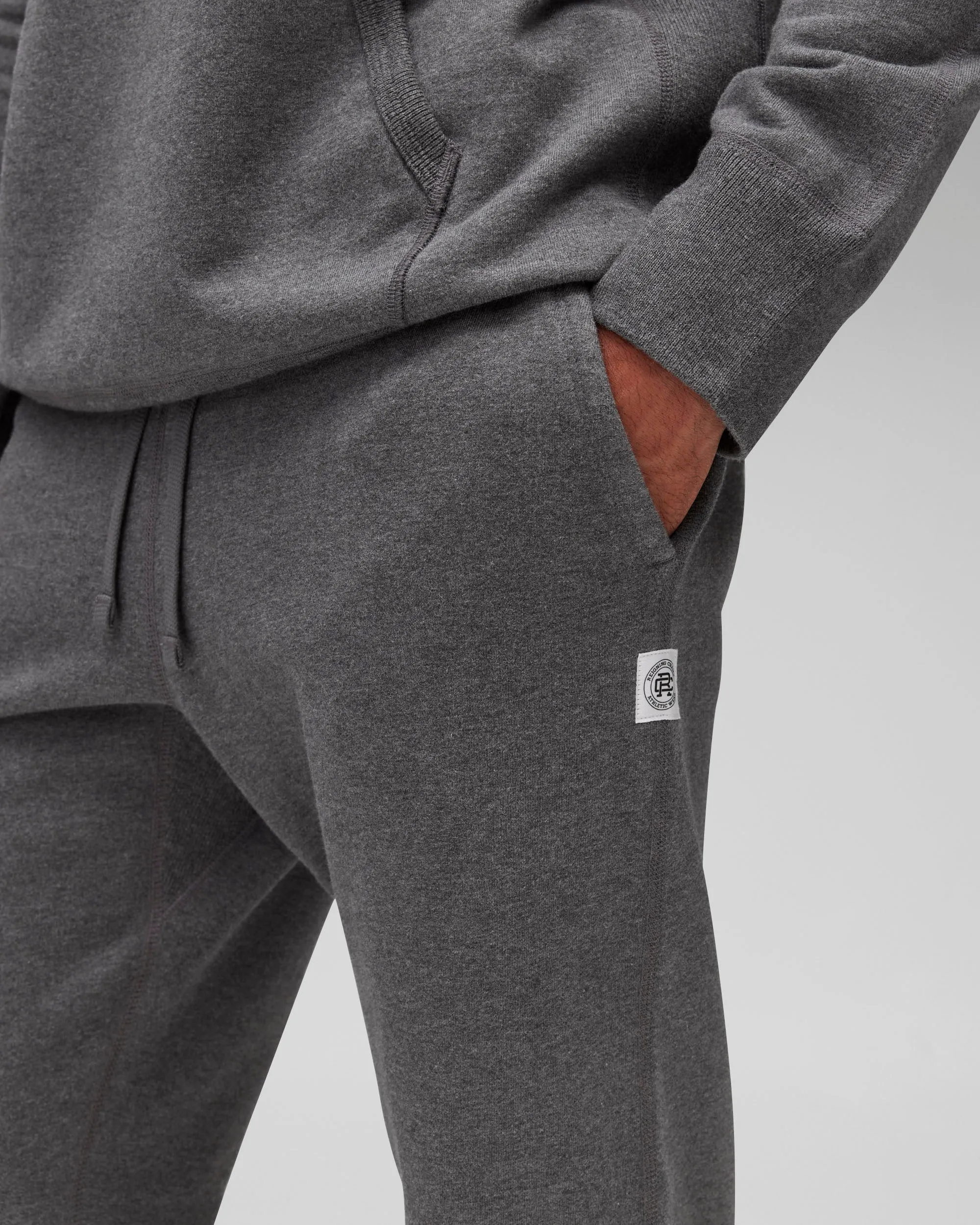 Midweight Terry Slim Sweatpant sold by Reigning Champ product image thumbnail 5