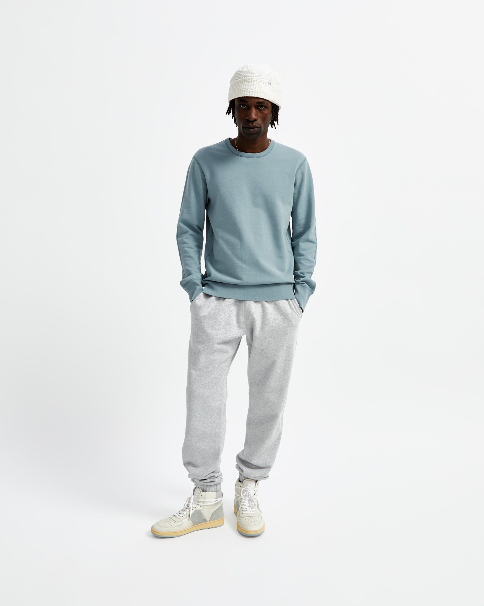 Lightweight Terry Crewneck sold by Reigning Champ product image thumbnail 4