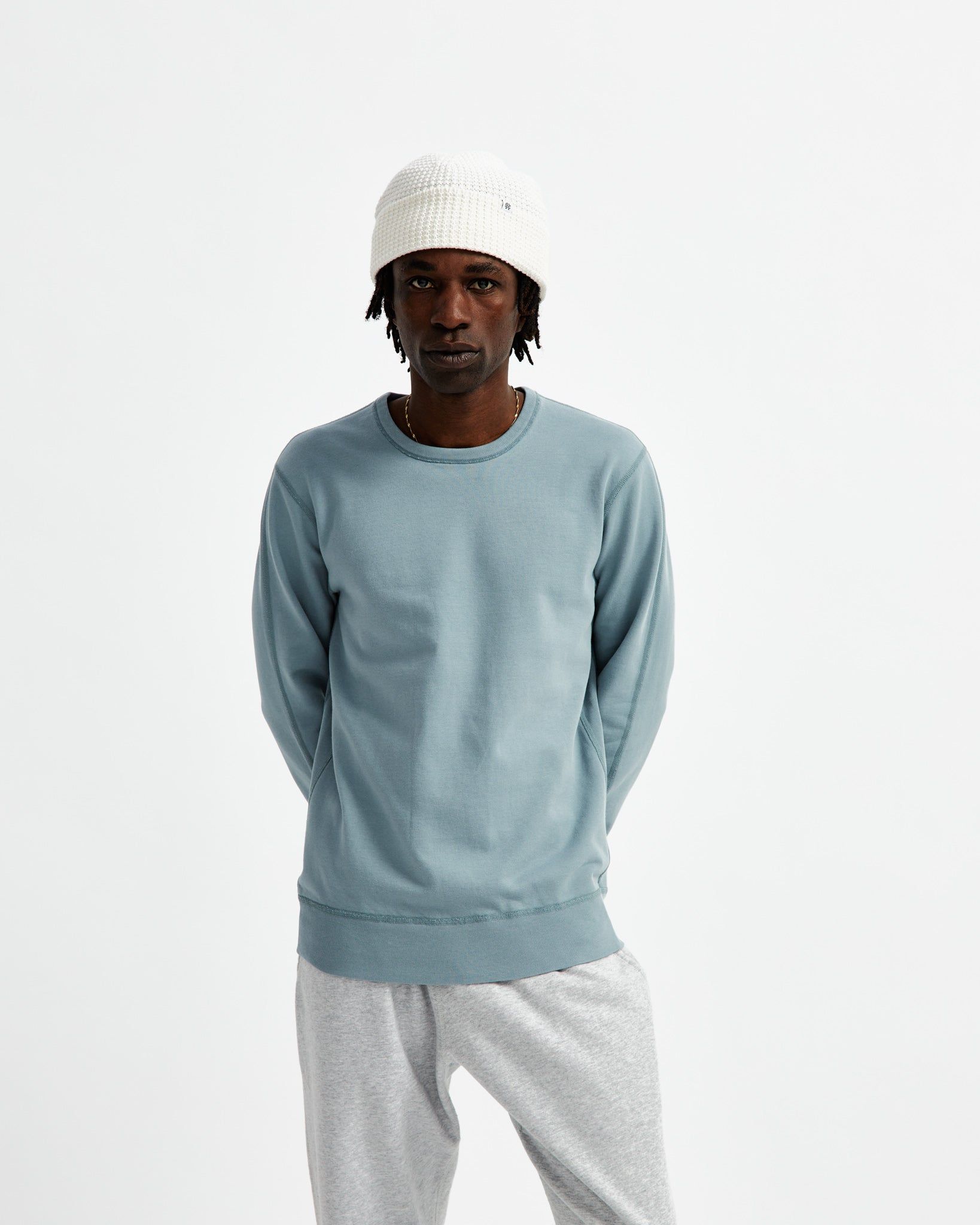 Lightweight Terry Crewneck sold by Reigning Champ product image thumbnail 2