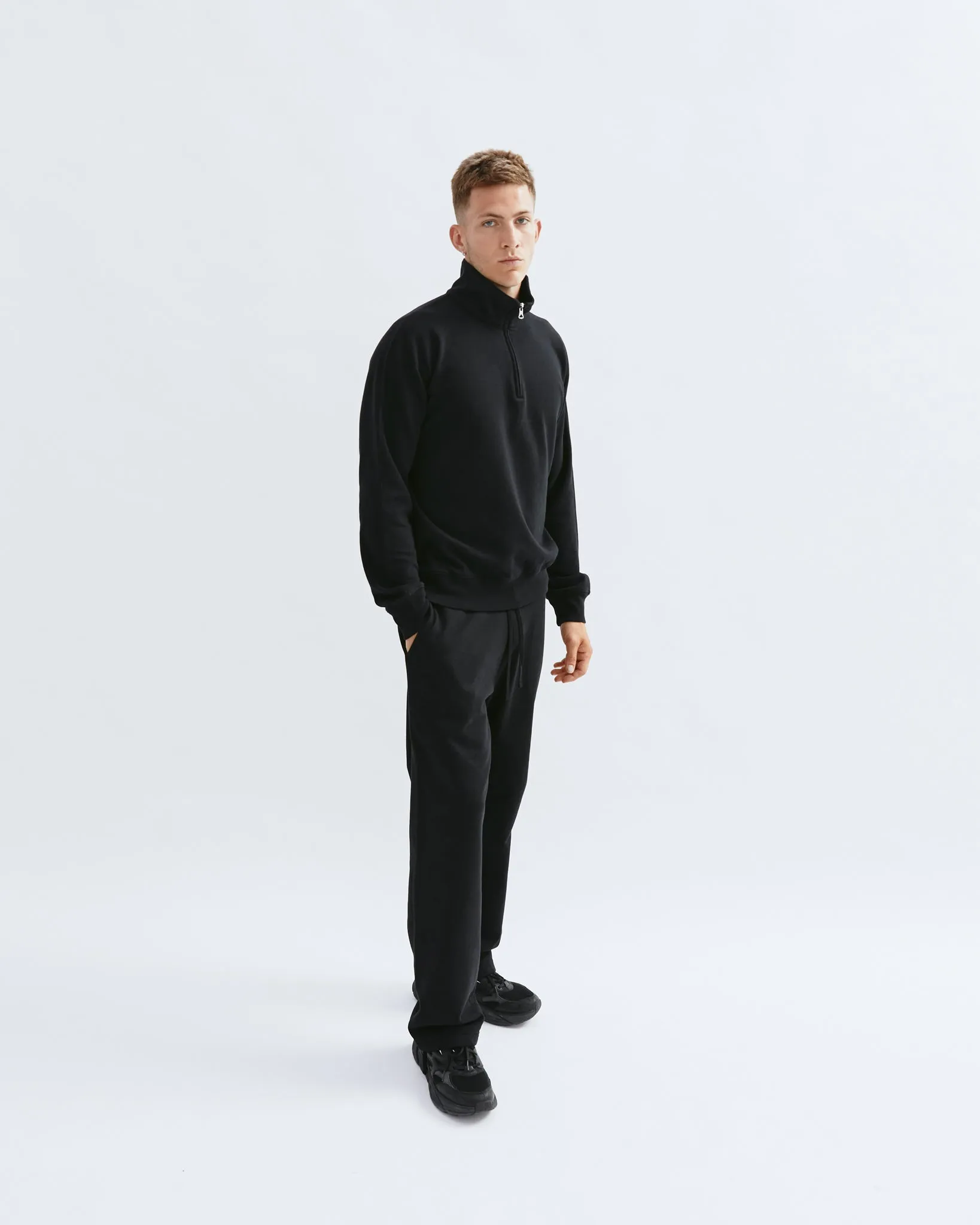 Lightweight Terry Quarter Zip - Vault sold by Reigning Champ product image thumbnail 2