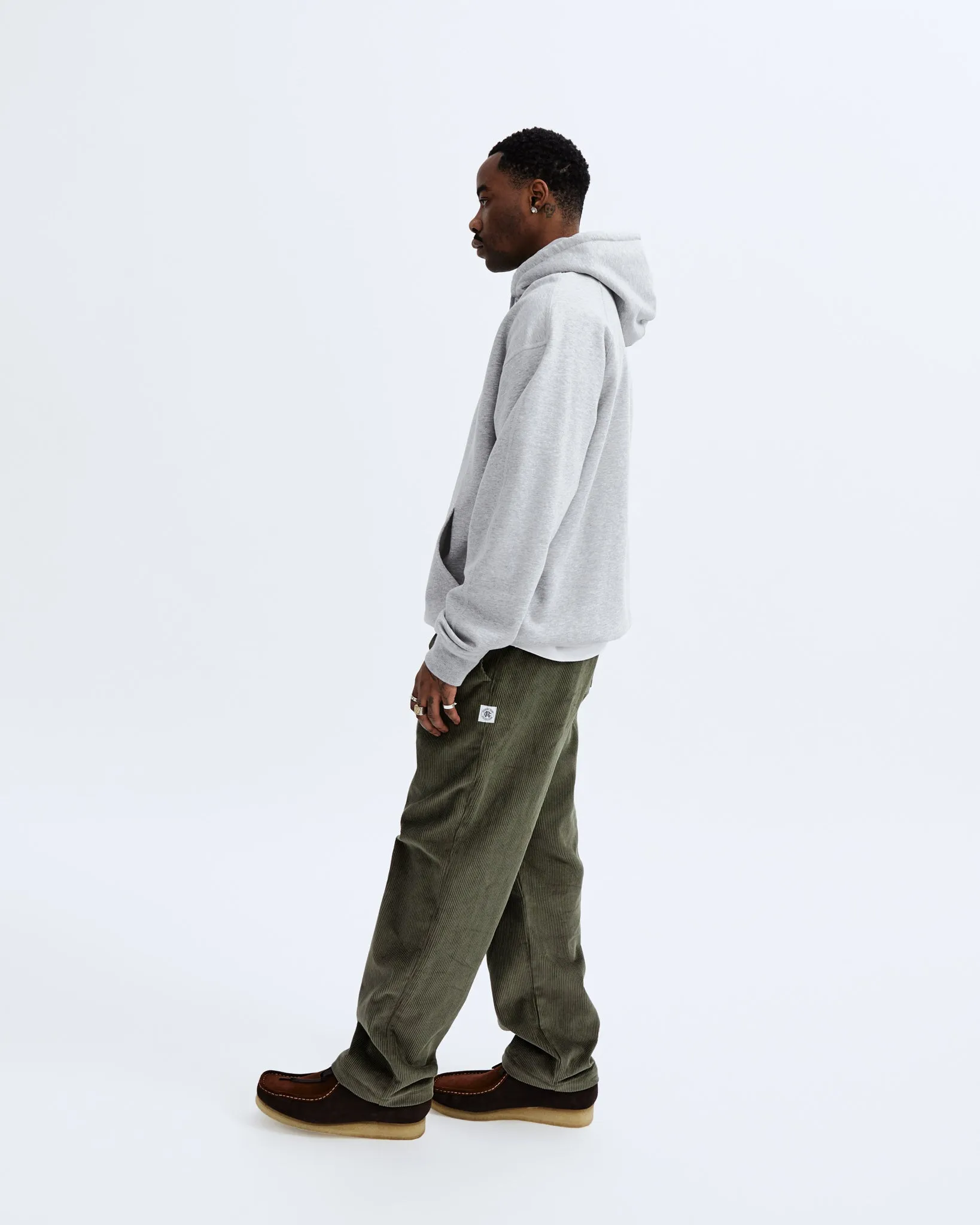 Midweight Terry Relaxed Hoodie - Vault sold by Reigning Champ product image thumbnail 5