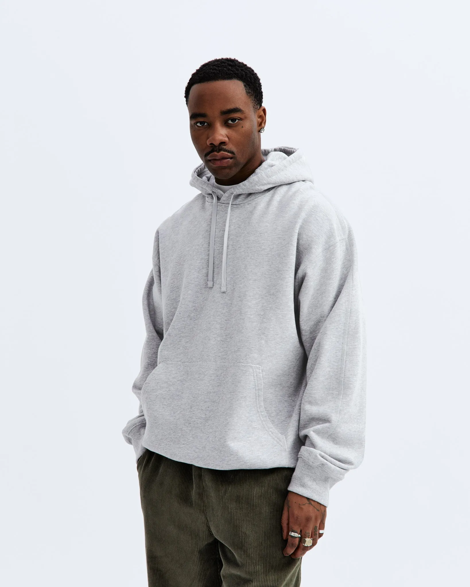 Midweight Terry Relaxed Hoodie - Vault sold by Reigning Champ product image thumbnail 2